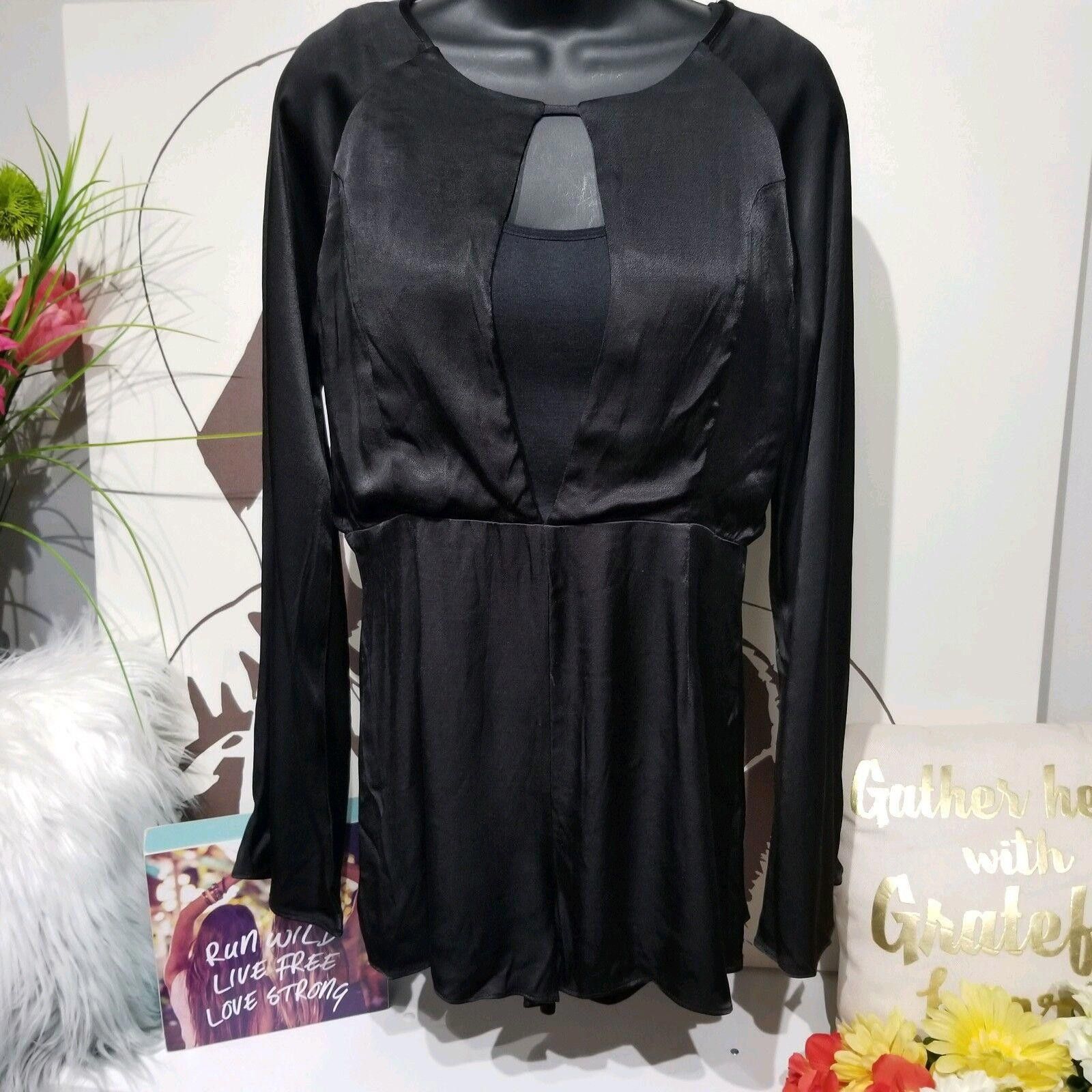 Designer The Indigo Child Romper Size Medium MOLLY black Sexy low Cut Size 32" / US 10 / IT 46 - 1 Thumbnail