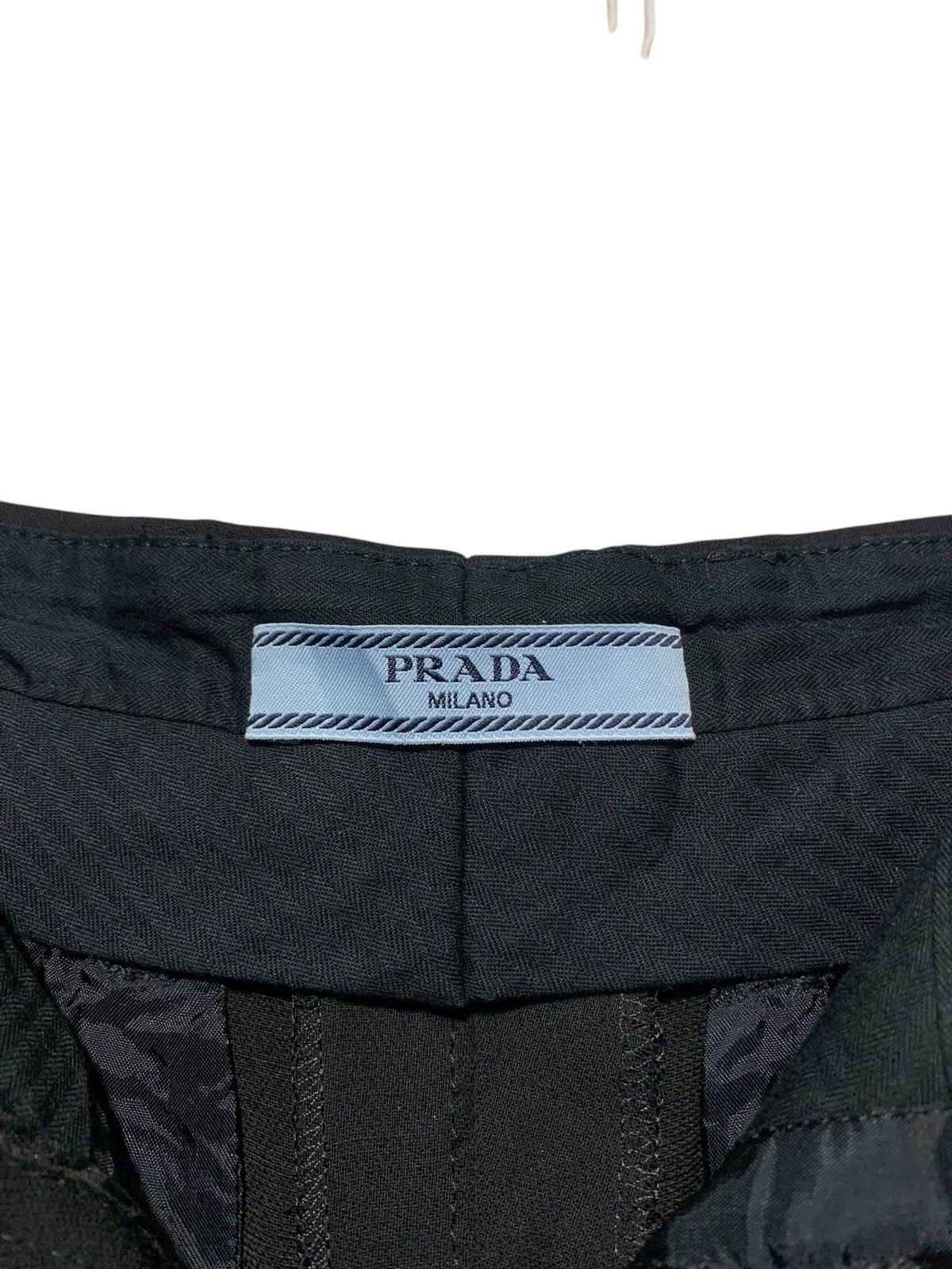 Prada 2012 Prada Virgin Wool + viscose trouser Size 28" / US 6 / IT 42 - 10 Thumbnail