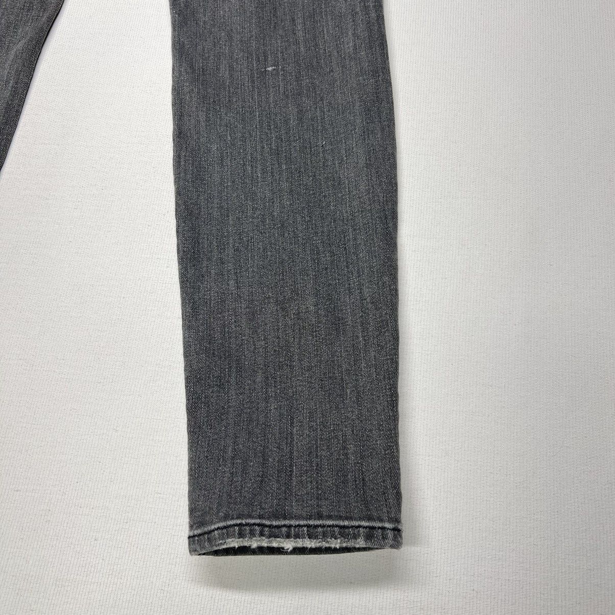Hudson Hudson Jeans Grey Nico Mid Rise Super Skinny Denim Washed Size 28" / US 6 / IT 42 - 13 Thumbnail
