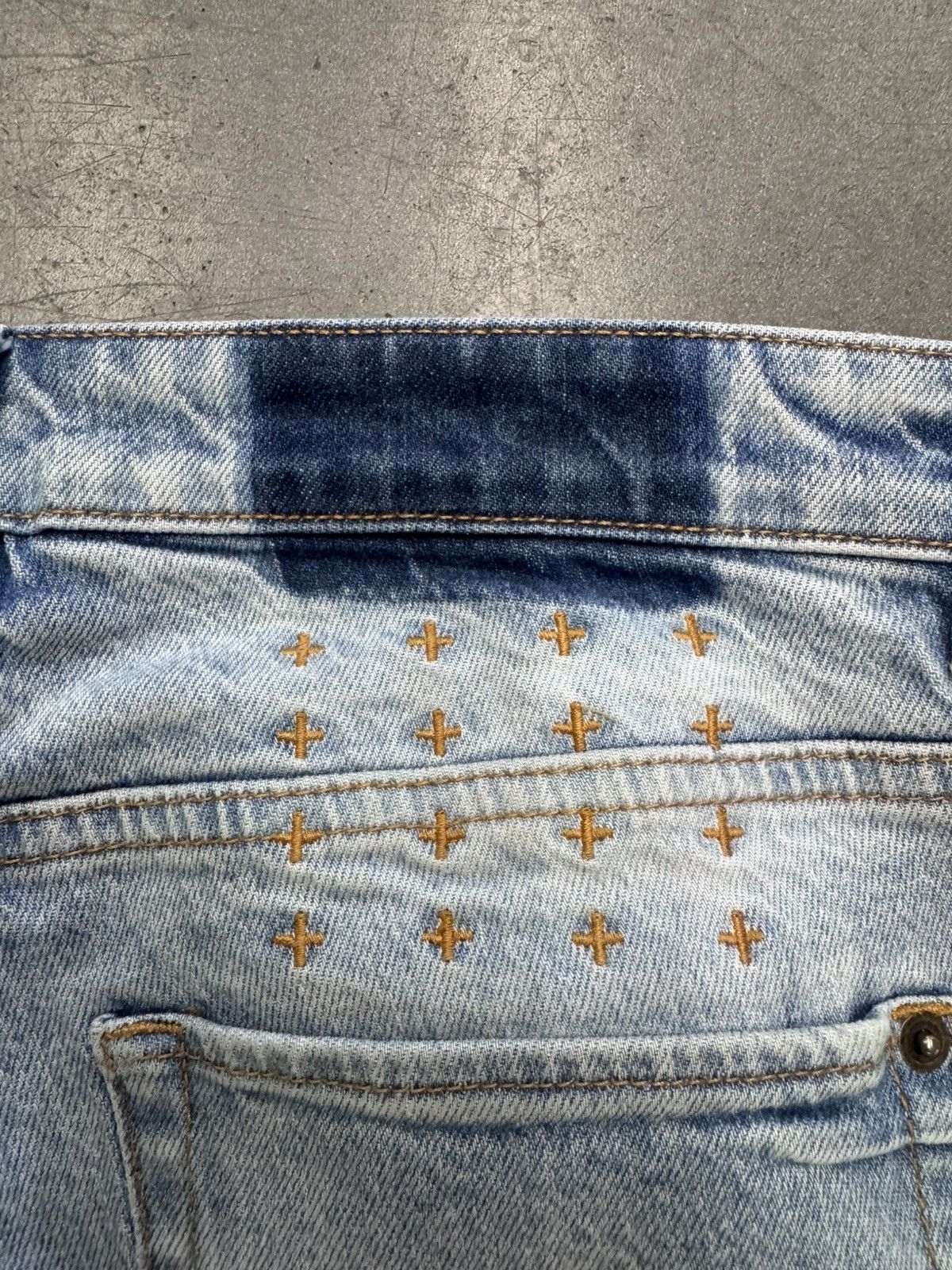 Ksubi Ksubi Van Winkle The Streets Stitched Denim Jeans Size US 30 / EU 46 - 9 Thumbnail