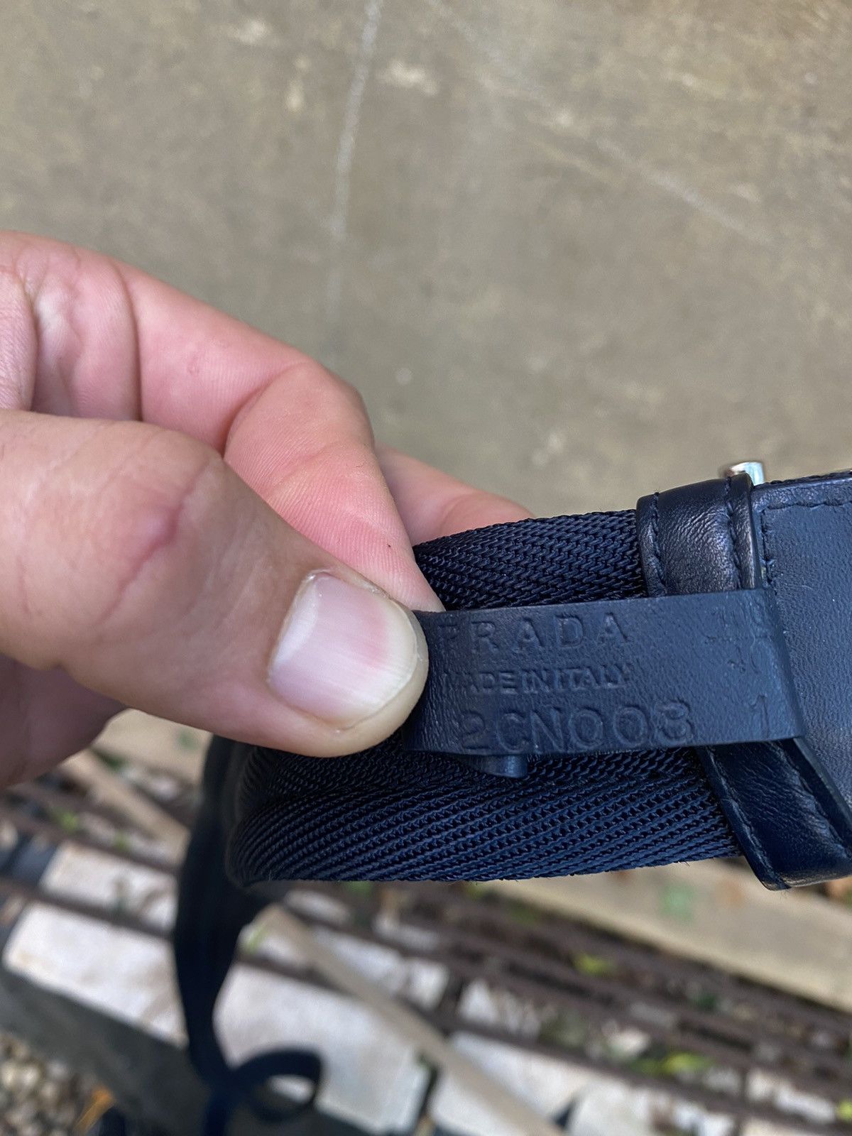 Prada Prada Cotton Belt Size ONE SIZE - 3 Thumbnail