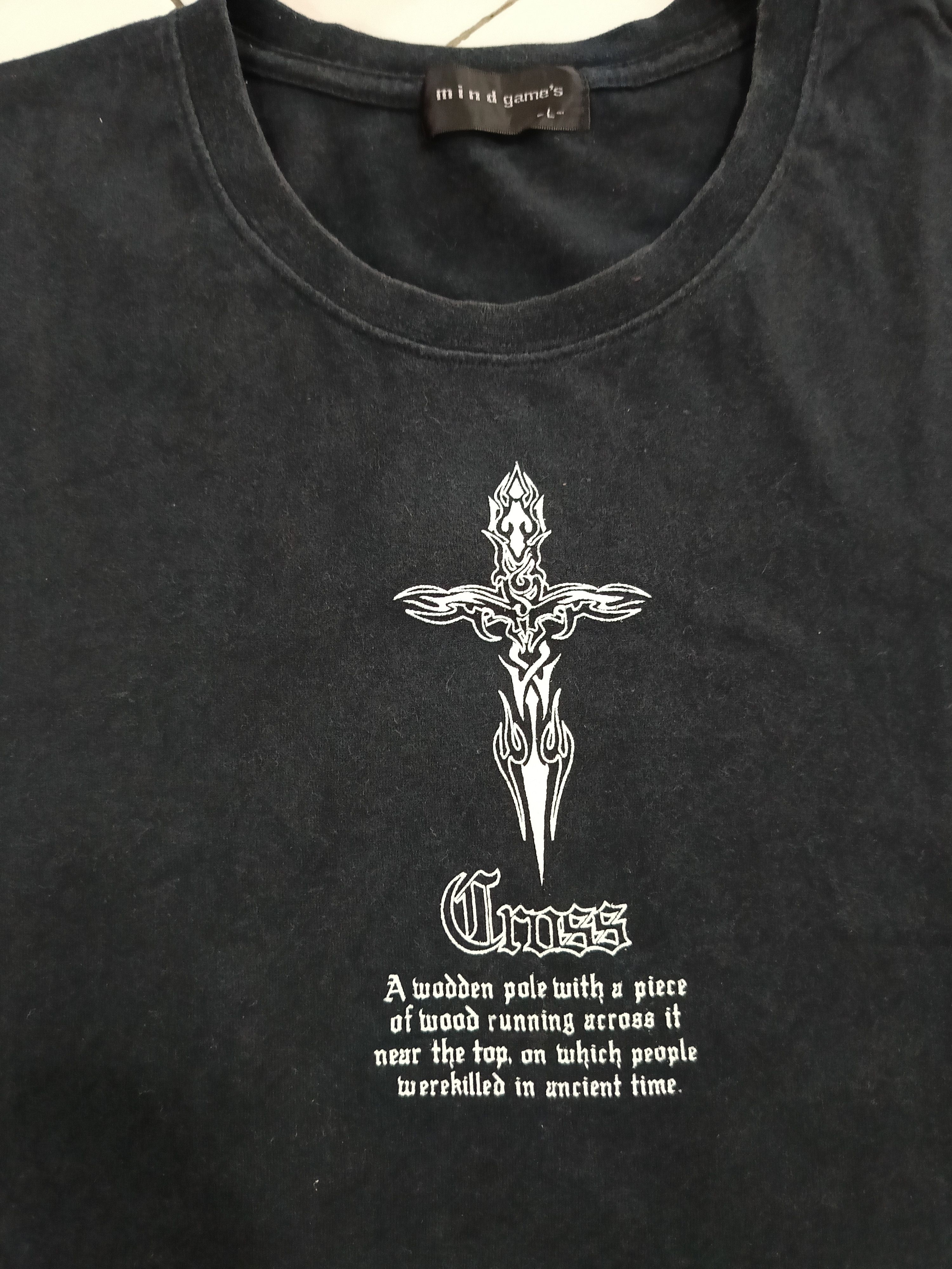 Vintage Vtg Chrome Hearts Inspired Tee Size US M / EU 48-50 / 2 - 5 Thumbnail