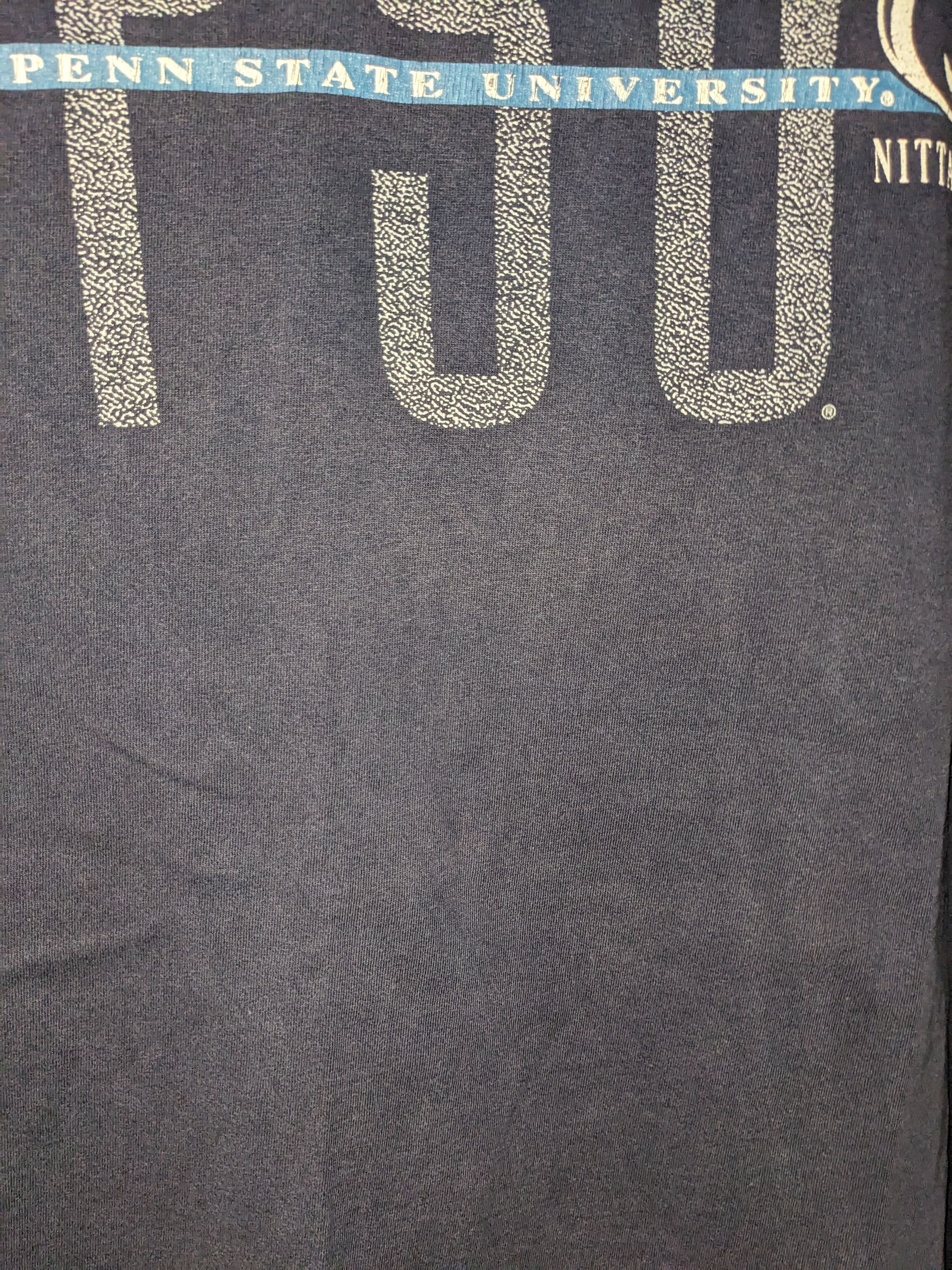Vintage Vintage 90s Penn State University Nittany Lion T-Shirt Size US L / EU 52-54 / 3 - 5 Thumbnail