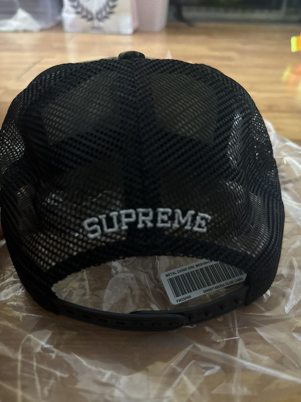 Supreme METAL CHINO GIRL MESHBACK SUPREME CAMO HAT Size ONE SIZE - 4 Thumbnail