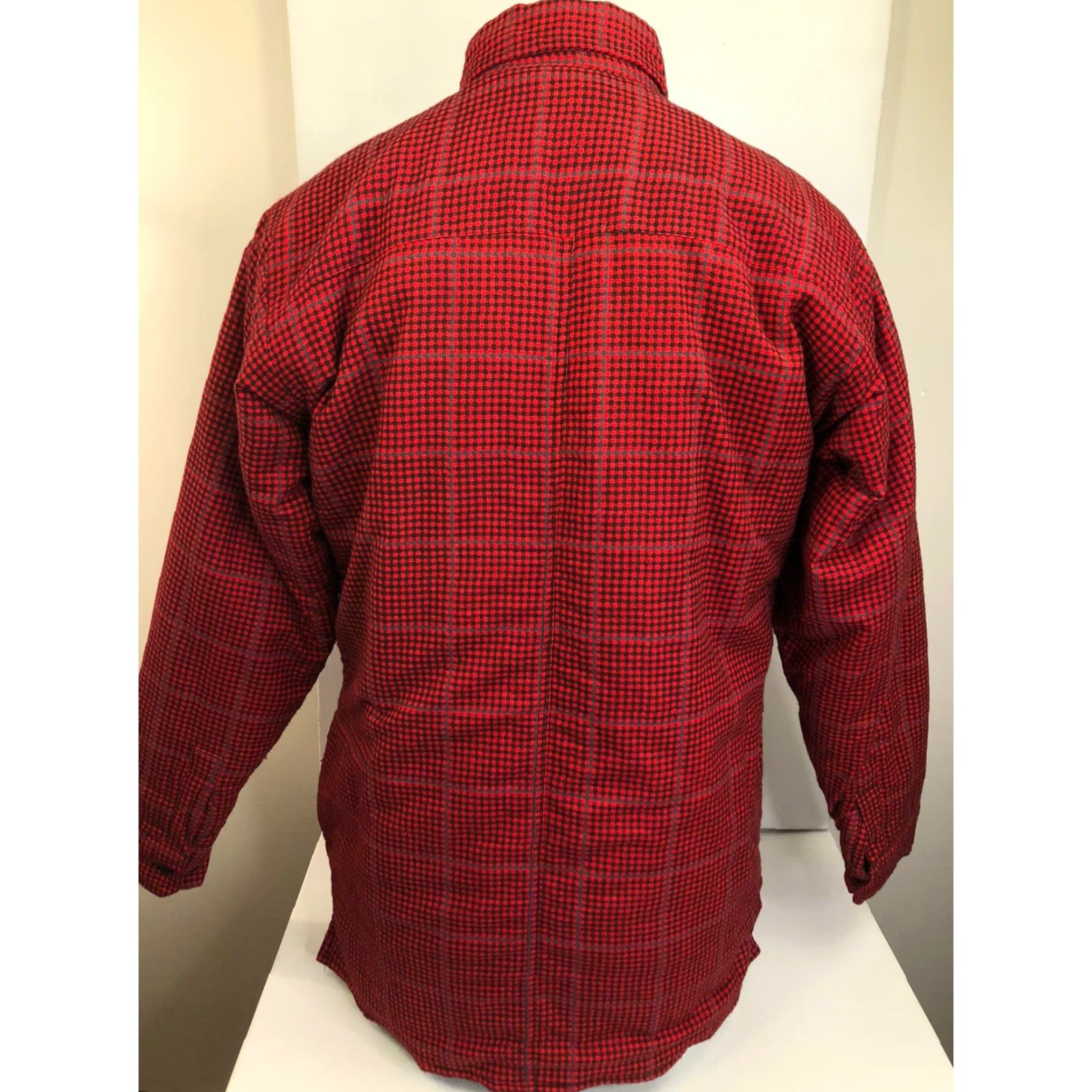 Vintage BIG YANK Shirt Red Flannel Chore Oversized Medium Heavy Lined Vintage M Mens Size US M / EU 48-50 / 2 - 3 Thumbnail