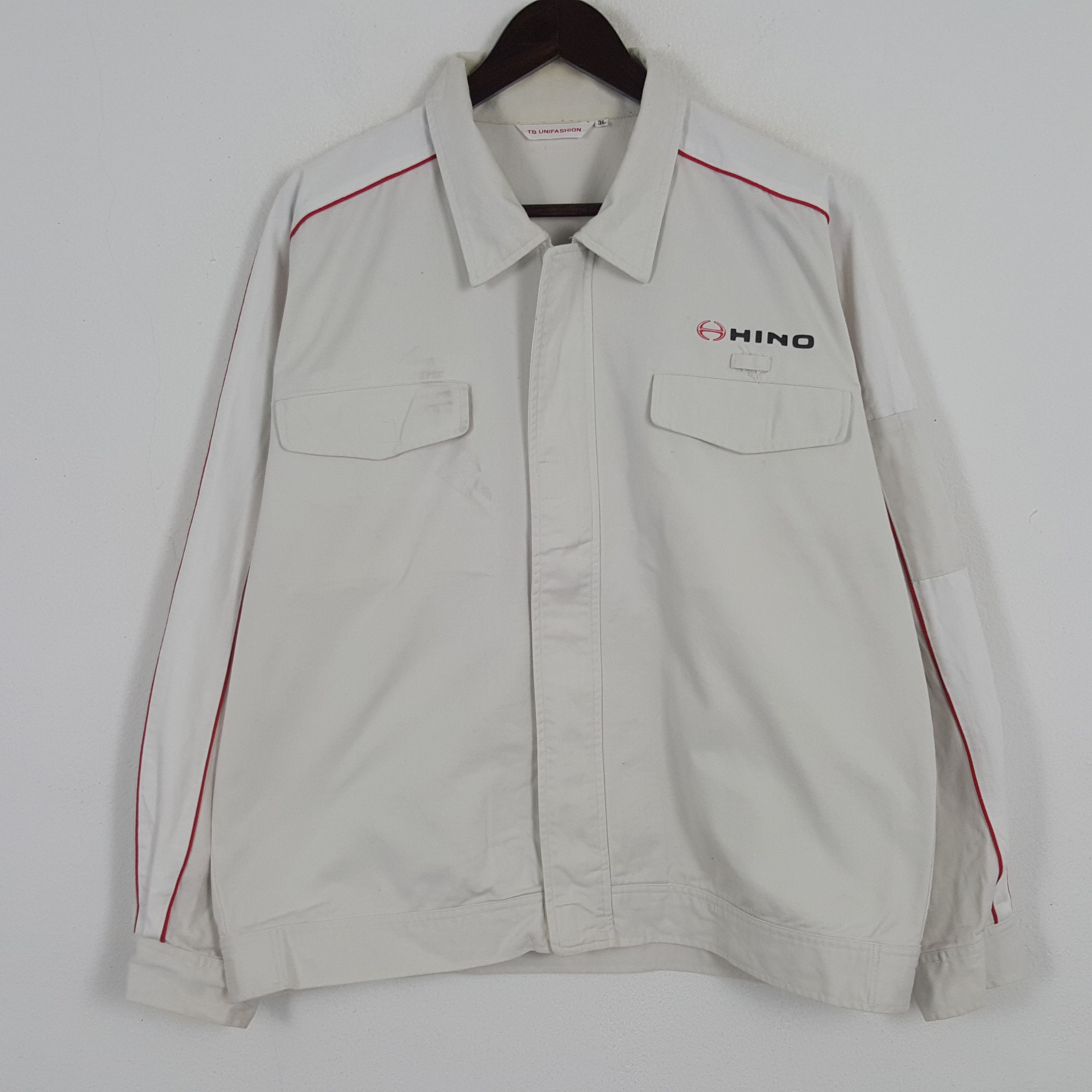 Uniform Wares × Vintage Vintage Hino Sport Worker Uniform Jacket Size US L / EU 52-54 / 3 - 1 Thumbnail