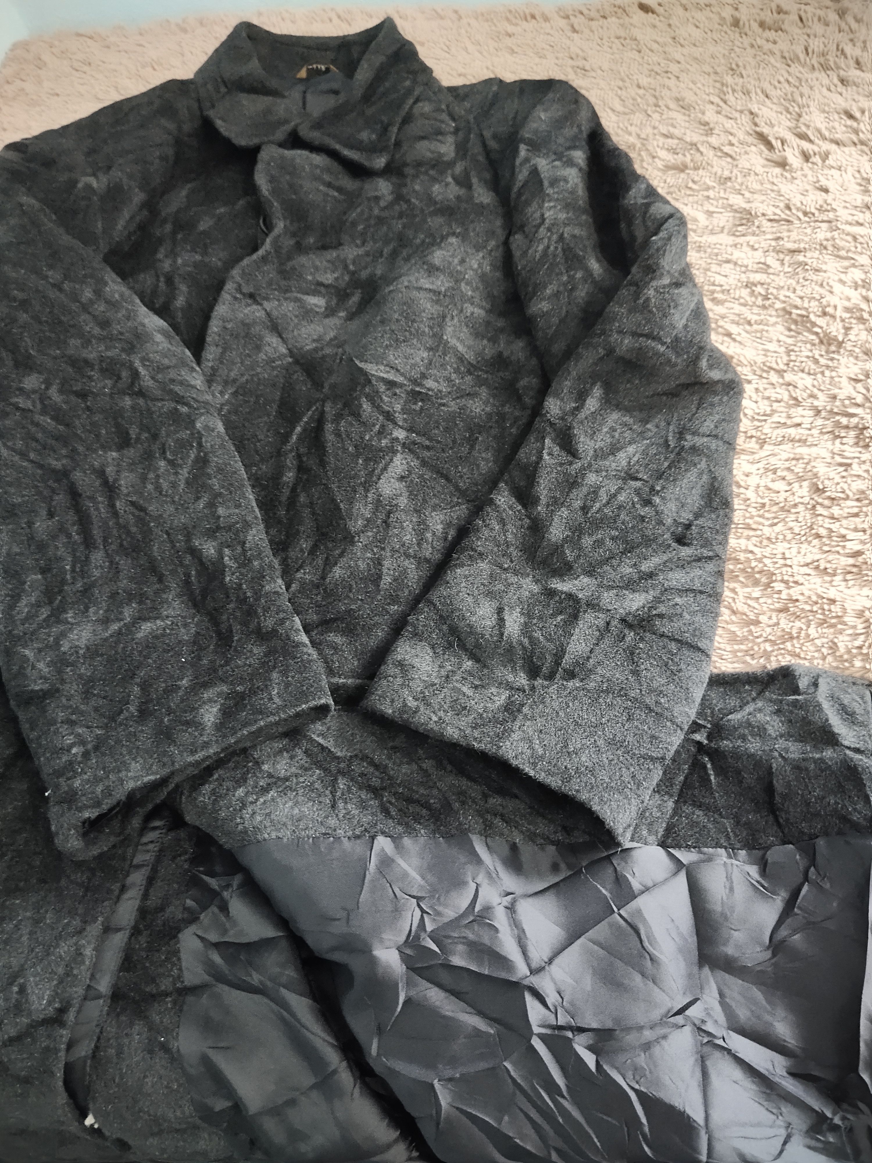 Japanese Brand × Yohji Yamamoto Vintage A.A.R by Yohji Yamamoto Wool Long Jacket Size US L / EU 52-54 / 3 - 10 Thumbnail