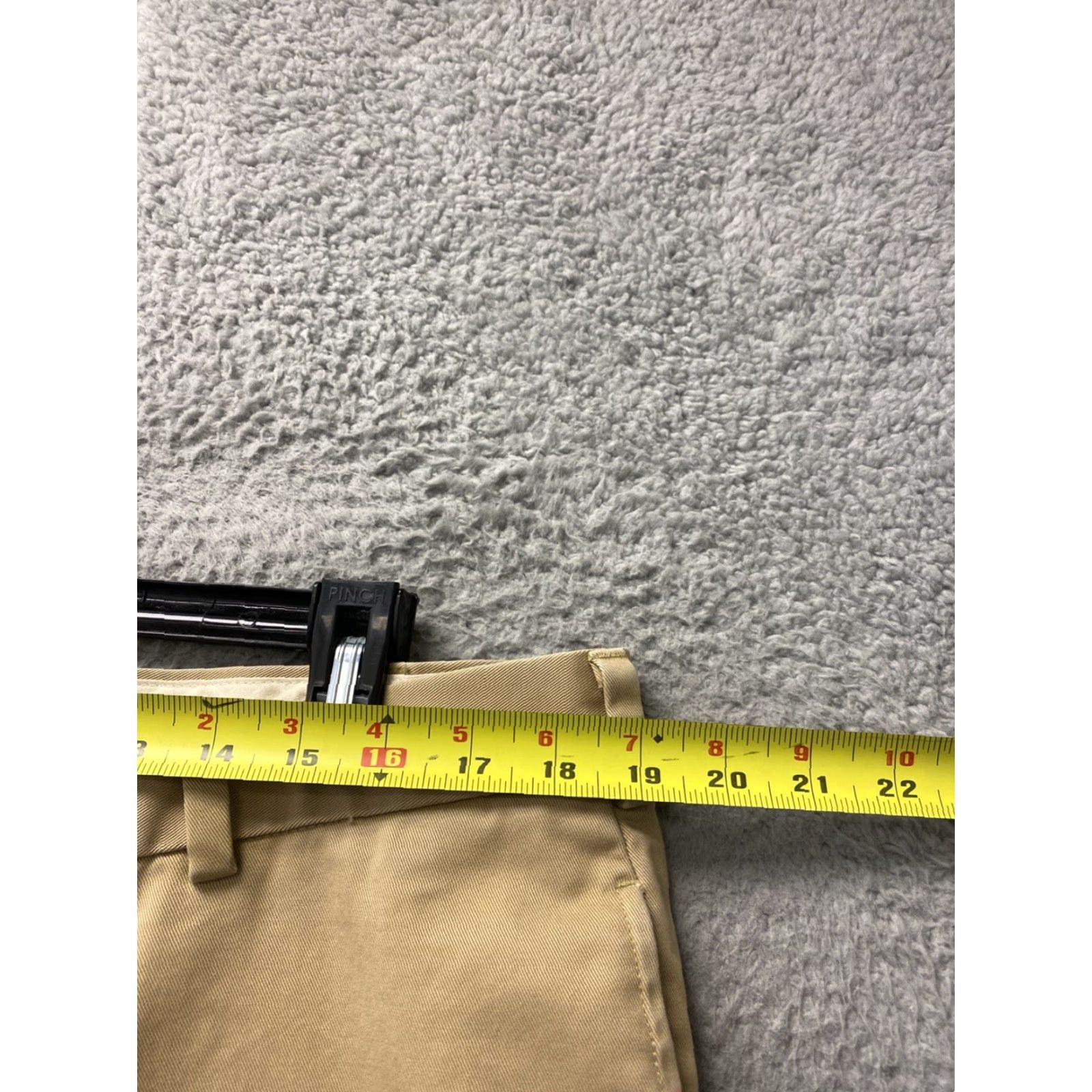 Brooks Brothers Brooks Brothers Mens Chino Pants 38x30 Tan Cotton Wool Regular Flat Front Medium Rise Casual Mens Size US 38 / EU 54 - 3 Thumbnail