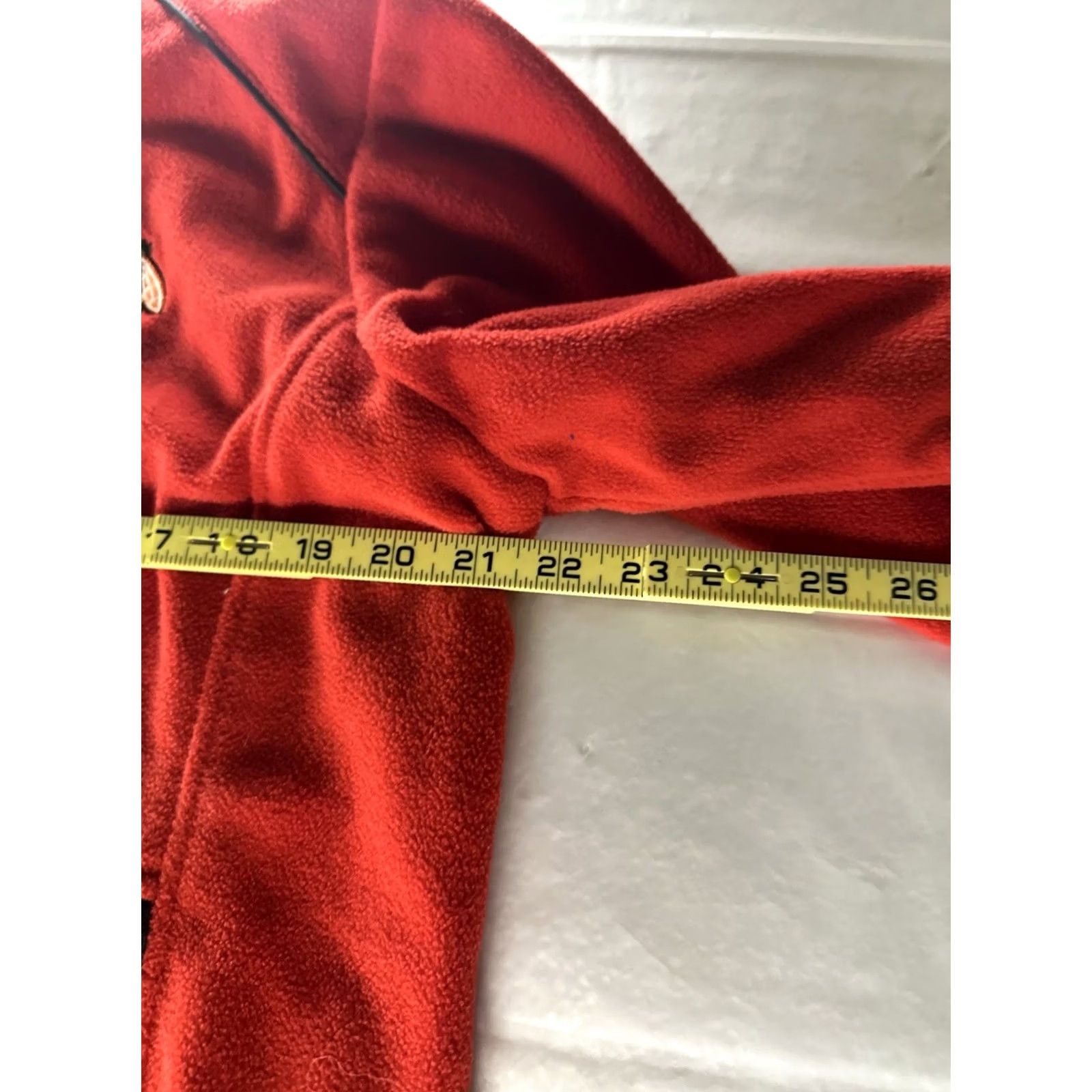 G-III G-III Chicago Blackhawks Ladies Red Fleece Full Zip Jacket Size S / US 4 / IT 40 - 6 Thumbnail