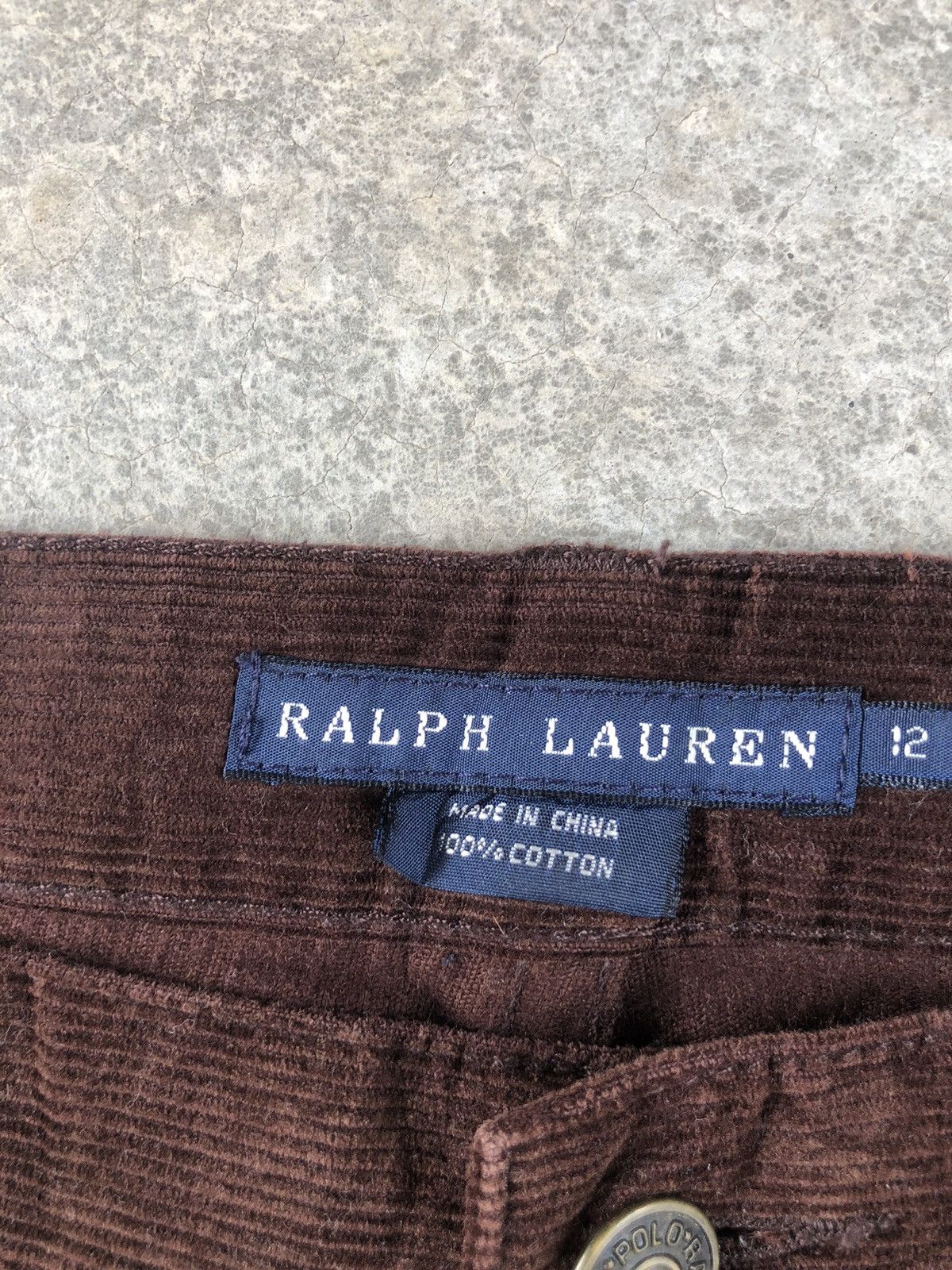 If Six Was Nine Ralph Lauren Flared Jeans Bootcut Corduroy Size US 32 / EU 48 - 18 Thumbnail