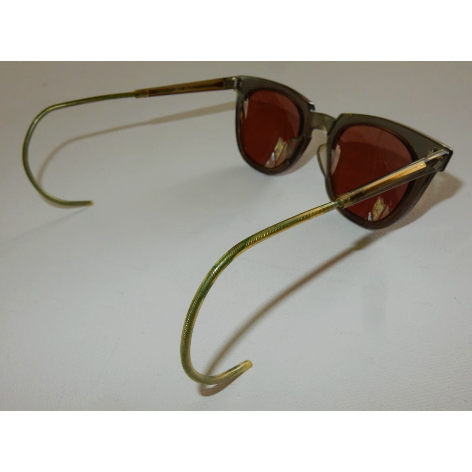 VINTAGE Titmus Sunglasses Men Adult Medium Gray 6.75/6 3/4 Z87