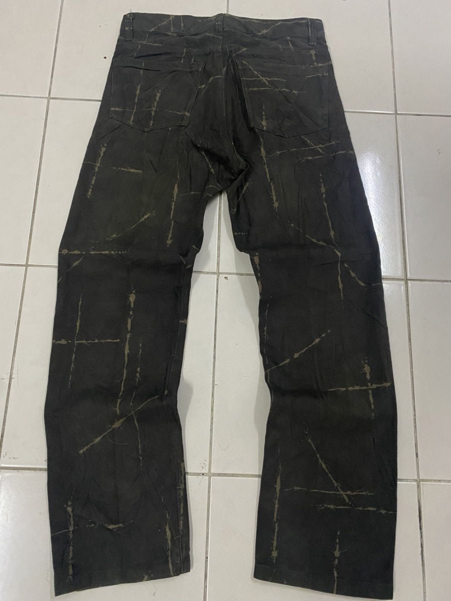 Japanese Brand VTG TESS HIRO Japan Distressed Scratch Denim Pants Size US 30 / EU 46 - 11 Thumbnail