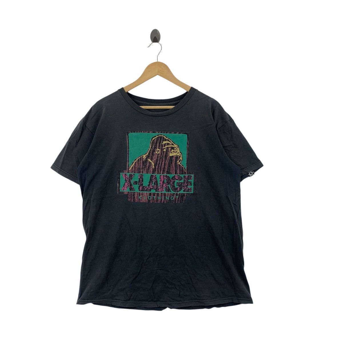 X-LARGE Vintage X-LARGE CLOTHING SKATEBOARD Sun Faded Tee Shirt Top Size US XL / EU 56 / 4 - 3 Thumbnail
