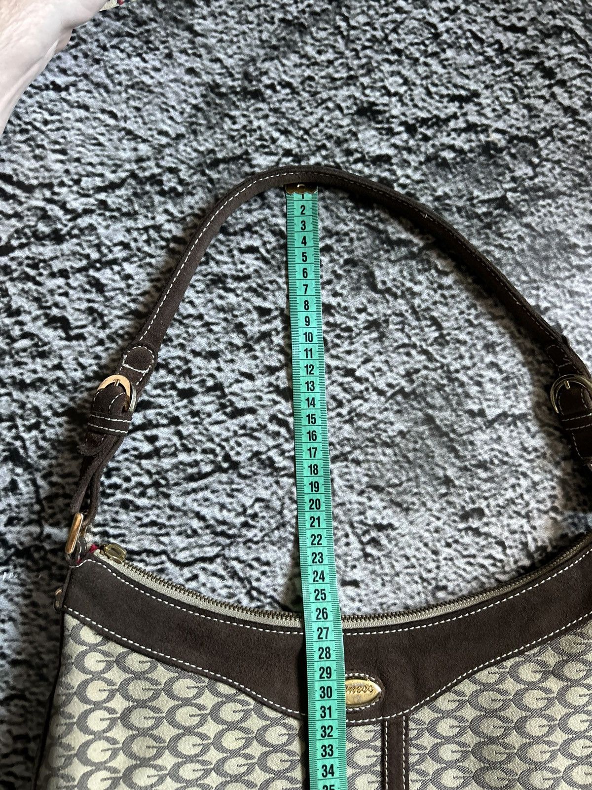 Guess × Vintage Vintage Guess monogram mini bag Size ONE SIZE - 24 Thumbnail