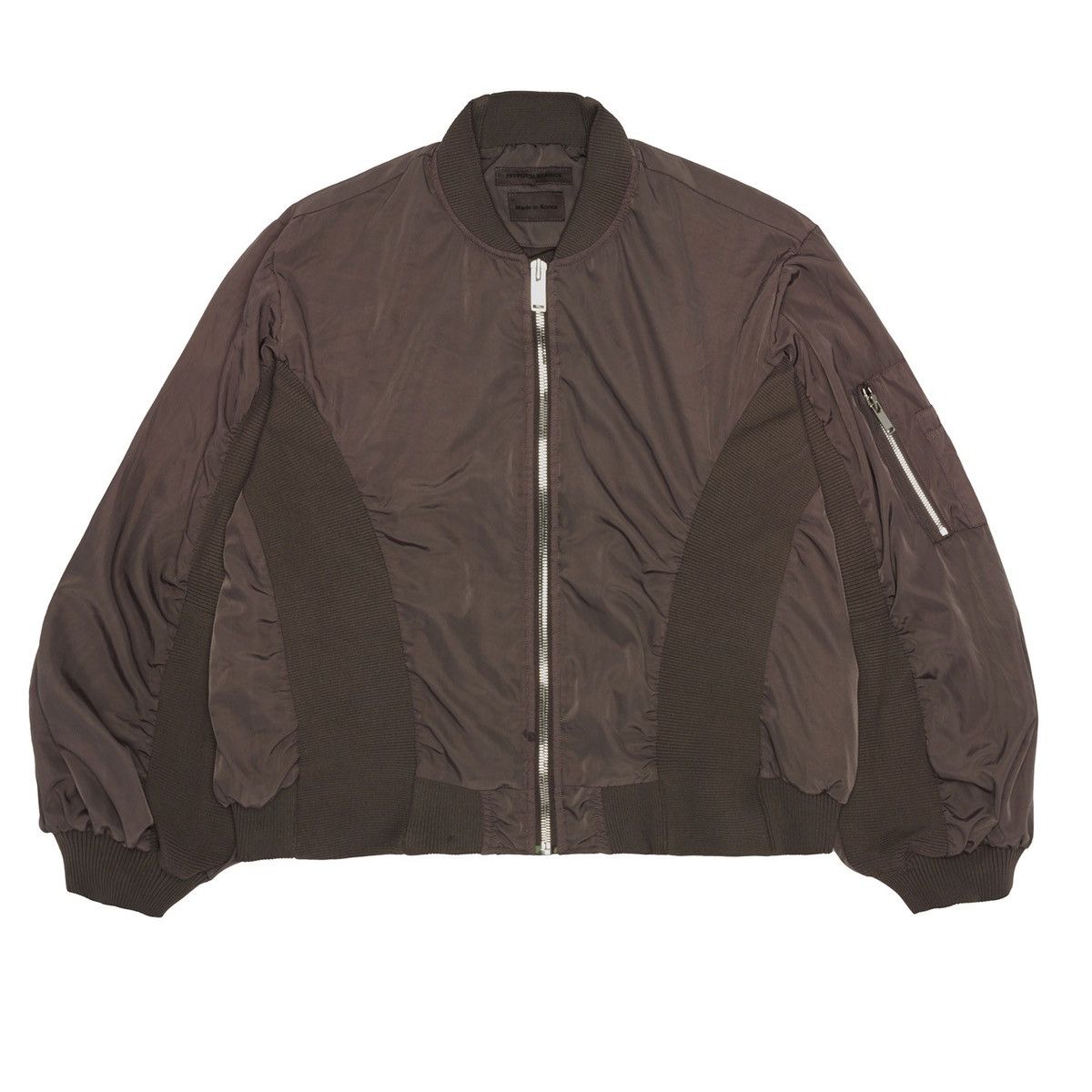 image of Fffpostalservice Fffpostal Service Bomber Jacket in Brown, Men's (Size Small)