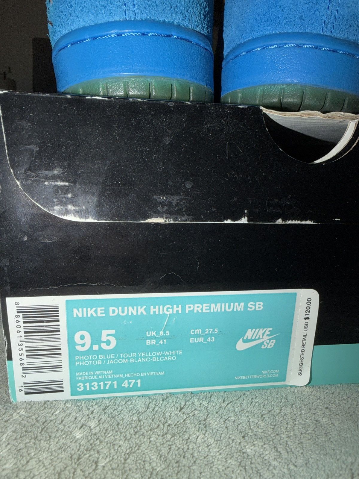 Nike SB 2014 Nike Dunk High “Familia” Premium SB Size US 9.5 / EU 42-43 - 12 Thumbnail