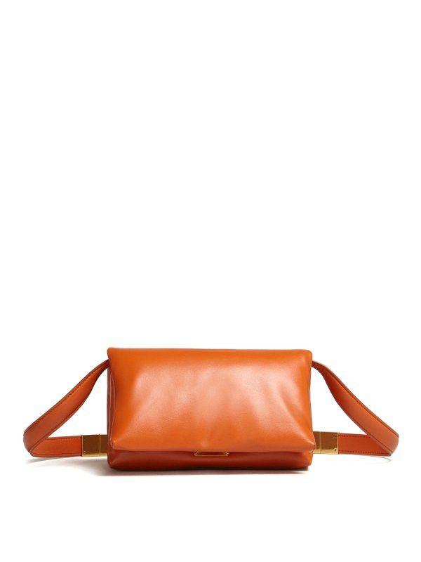 Marni o1w1db10125 Size:OS/Small Prisma Shoulder Bag in Orange Size ONE SIZE - 1 Thumbnail