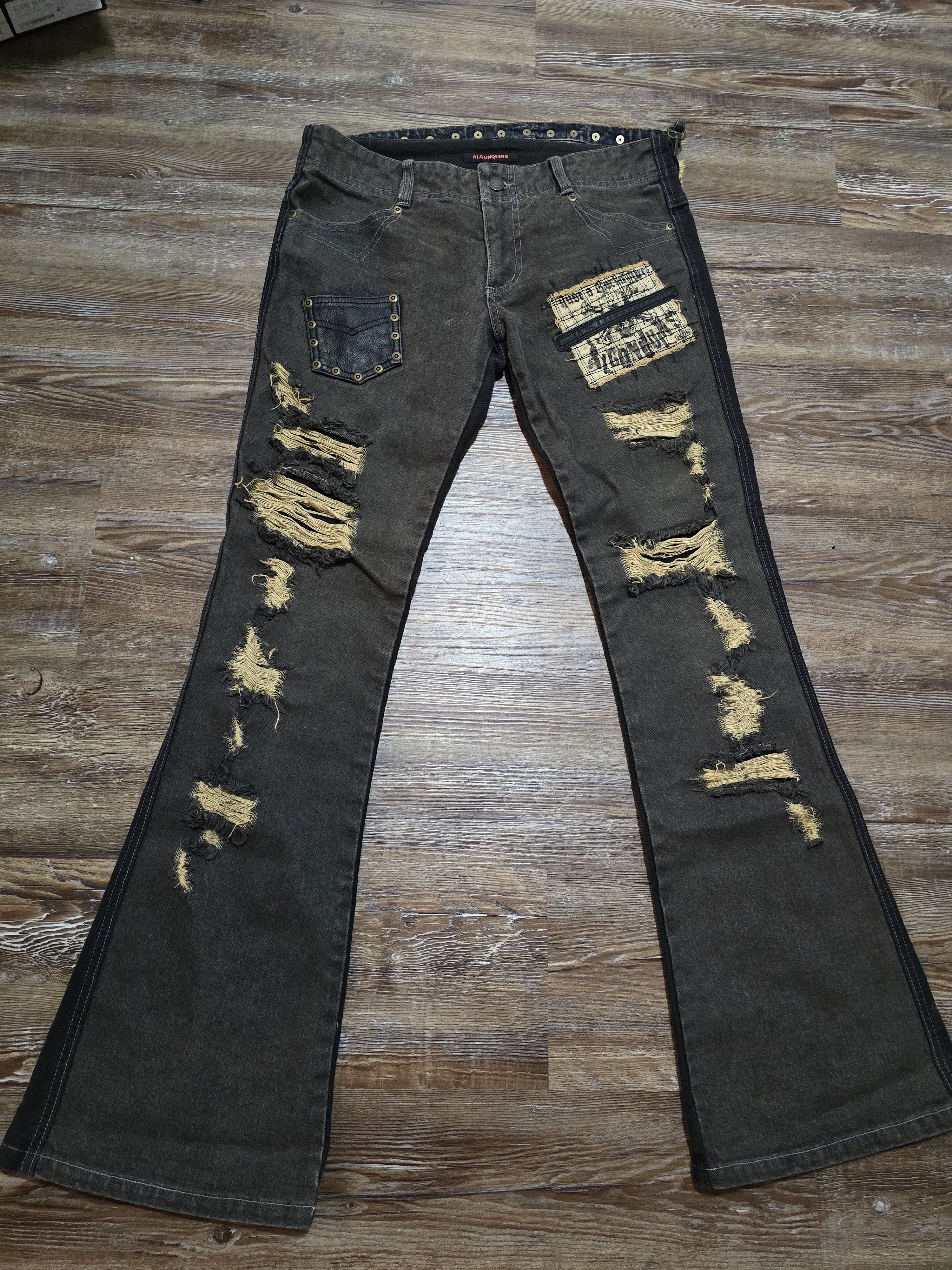 ALGONQUINS pants punk gothic アルゴンキン パンツ ALGONQUINS - ALGONQUINS♡アルゴンキン チェックガウチョパンツ