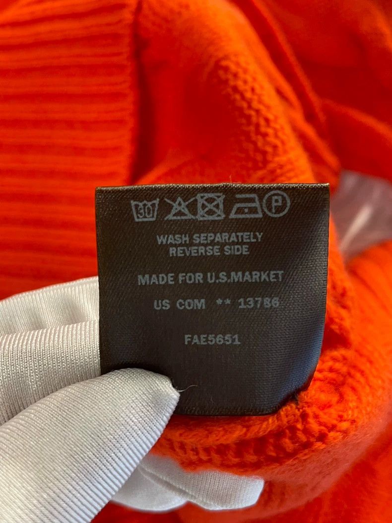 Loro Piana LORO PIANA Orange red goat cashmere sweater Size M / US 6-8 / IT 42-44 - 4 Thumbnail