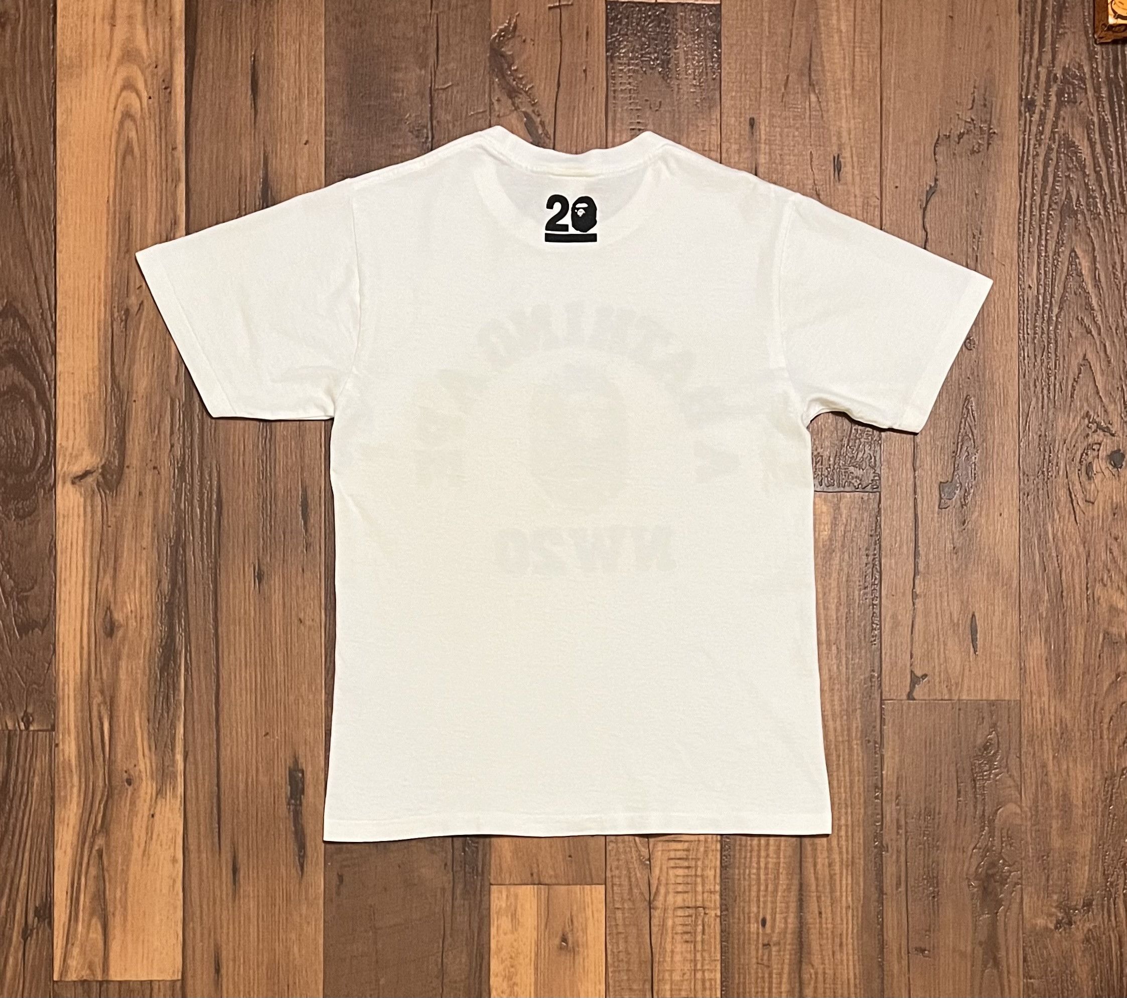 Bape Bape camo anniversary tee shirt Size US S / EU 44-46 / 1 - 2 Thumbnail