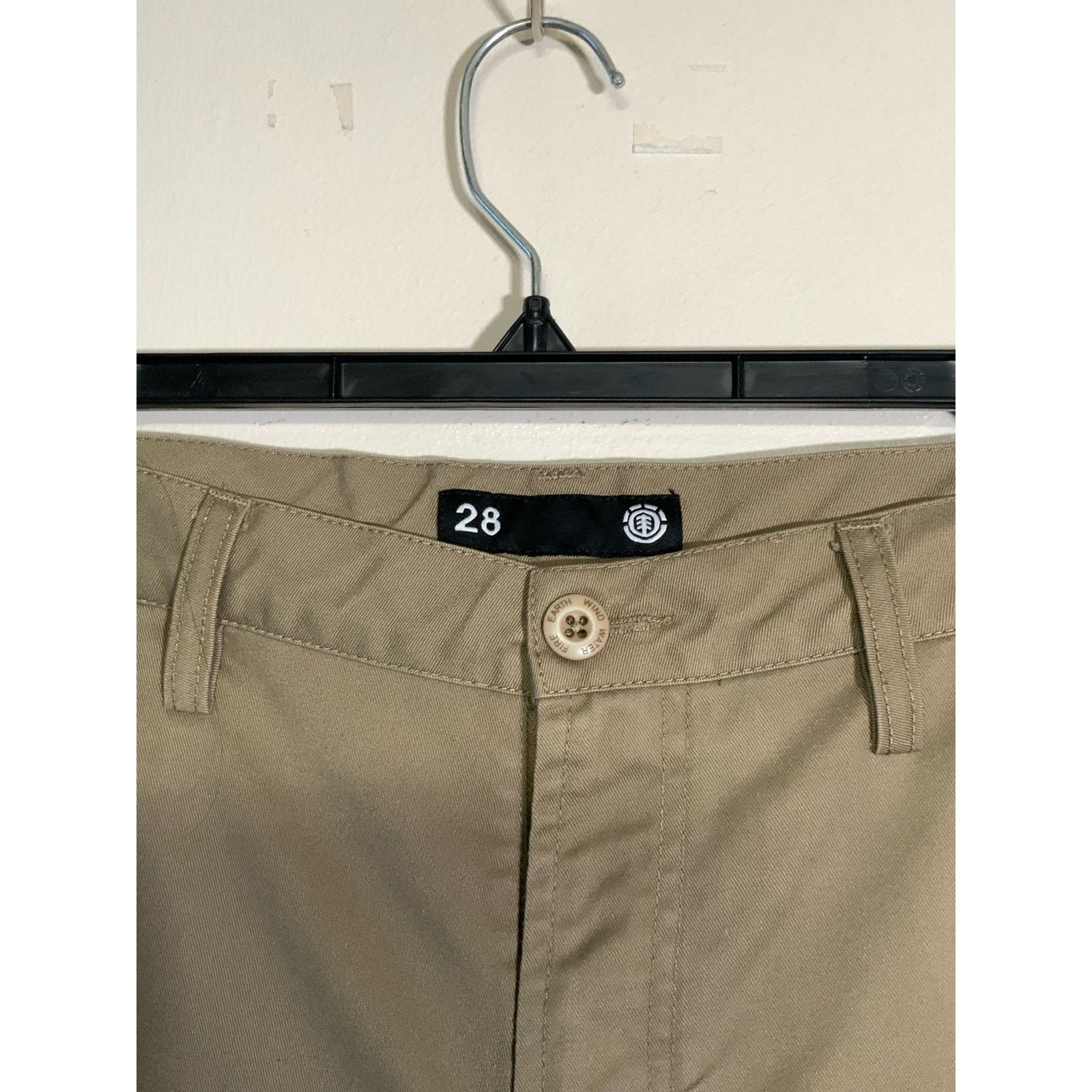 Element Element Khaki Skateboarding Casual Shorts Men’s Size 28 USED Size US 28 / EU 44 - 4 Thumbnail