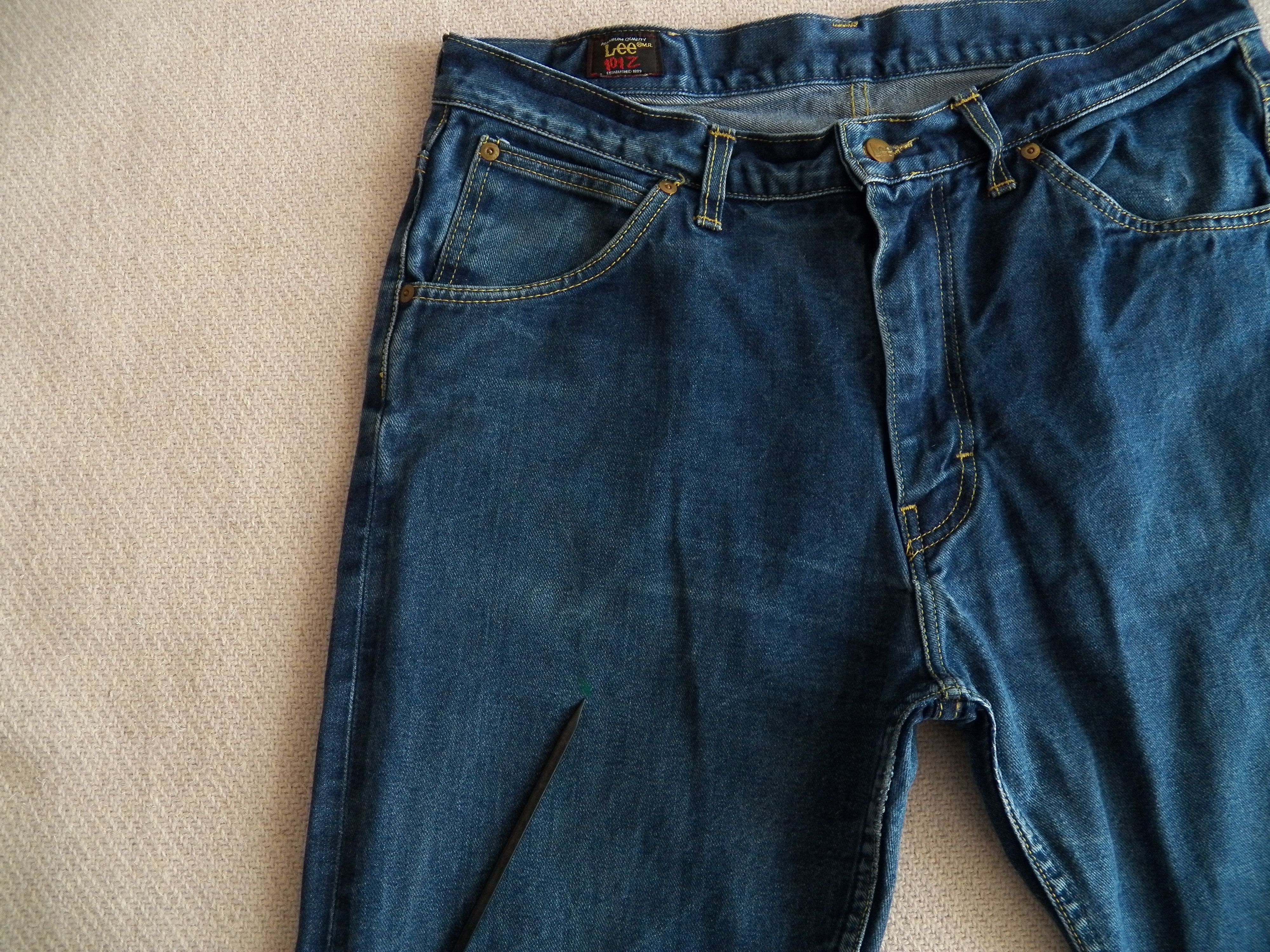 Lee Vintage Lee 101Z Jeans Mens W36 L34 Selvedge Denim Malta Size US 36 / EU 52 - 5 Thumbnail