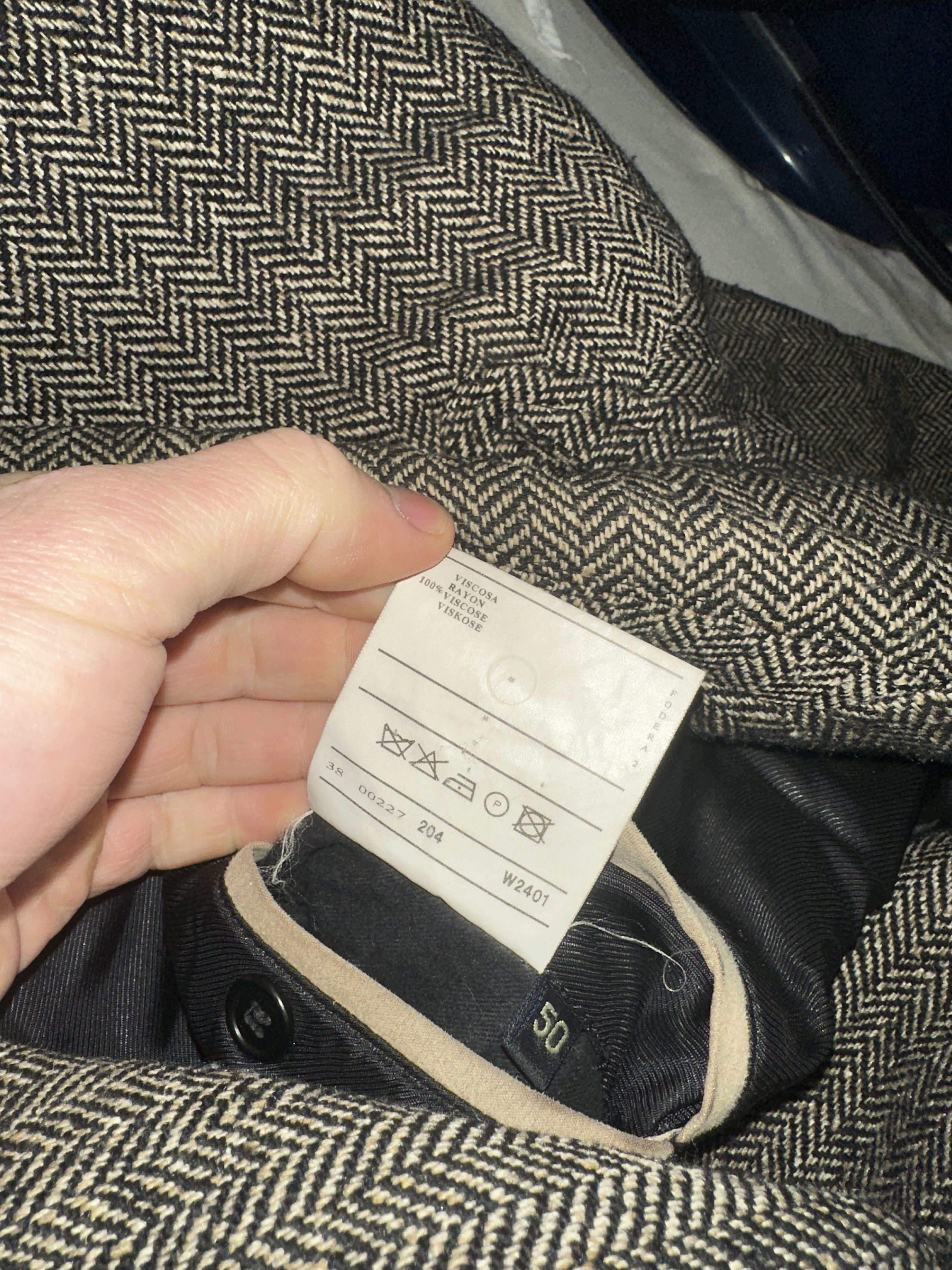 Canali Seta Canali Tweed Knit Style Royal Trench Jacket Size 50 Size US M / EU 48-50 / 2 - 15 Thumbnail