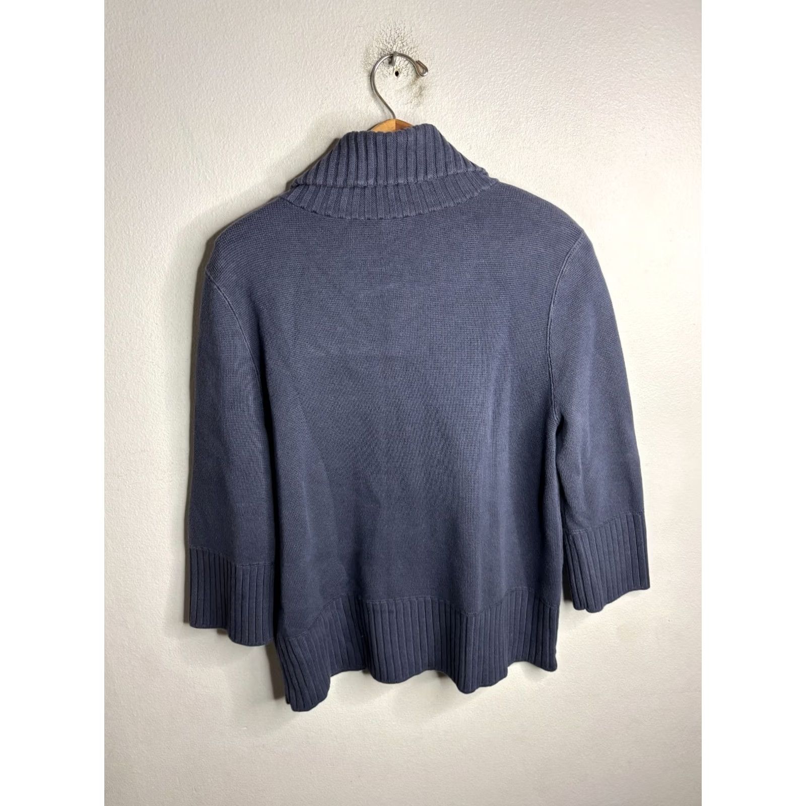 J. Jill J. Jill Cardigan Sweater Blue Double Knit Knitwear XS? No, Size M Size M / US 6-8 / IT 42-44 - 6 Thumbnail