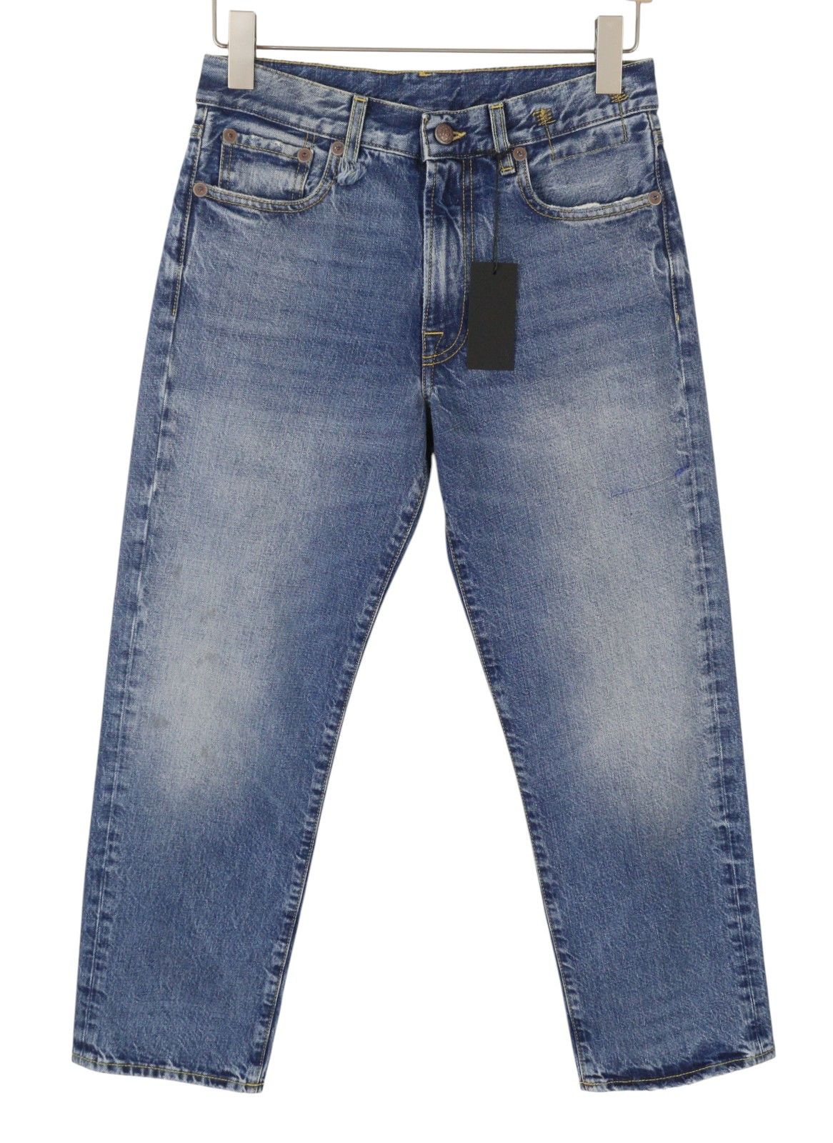 R13 ROMEO 26 Hutton Blue Cropped Ankle Jeans 89855 Size 26" / US 2 / IT 38 - 2 Thumbnail