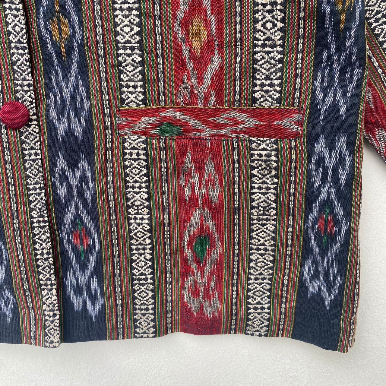 Other SOUTHWESTERN NATIVE TRADITIONAL HAND WOVEN BLAZER Size M / US 6-8 / IT 42-44 - 5 Thumbnail