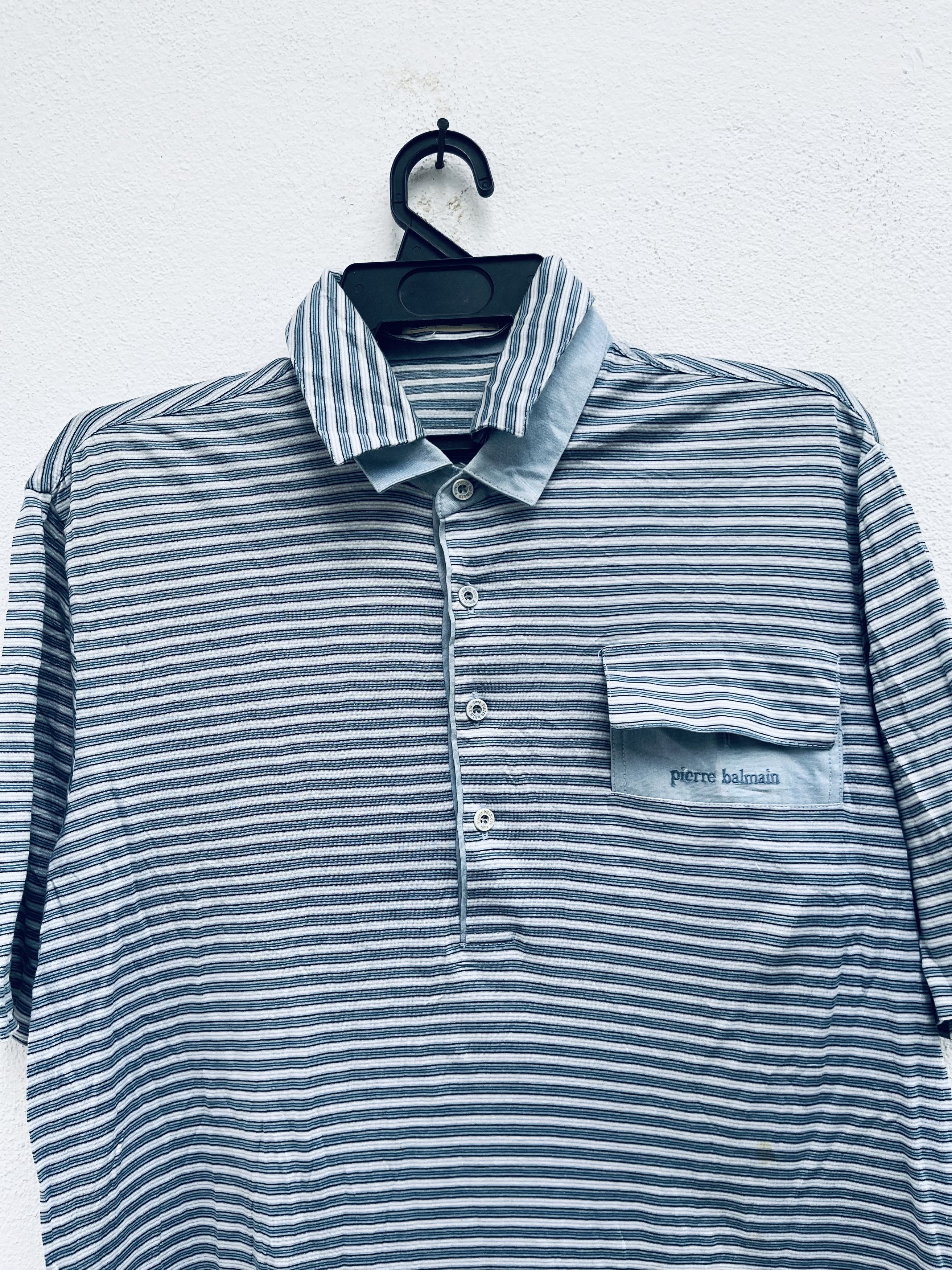Balmain Vintage Pierre Balmain Paris Designer Fashion Style Shirt Size US M / EU 48-50 / 2 - 3 Thumbnail