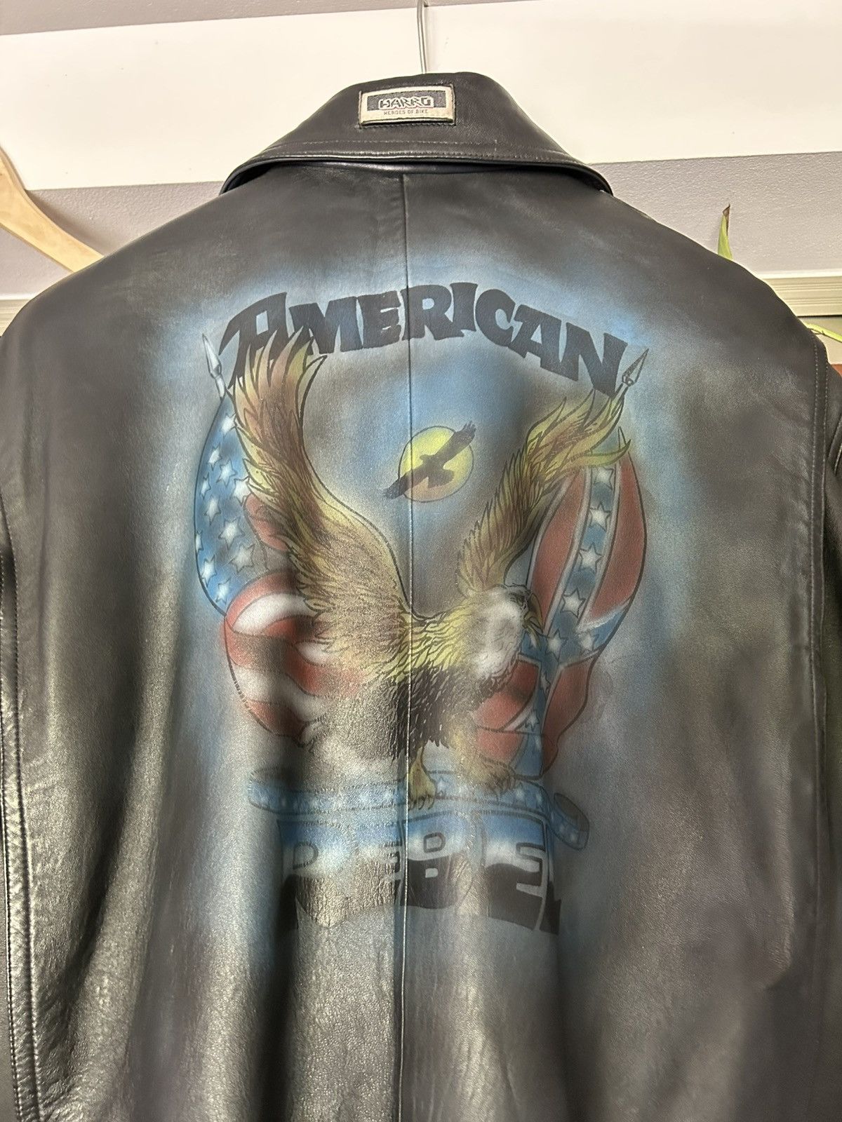 Genuine Leather Harro Leathers 1993 Biker Jacket Size US L / EU 52-54 / 3 - 2 Thumbnail