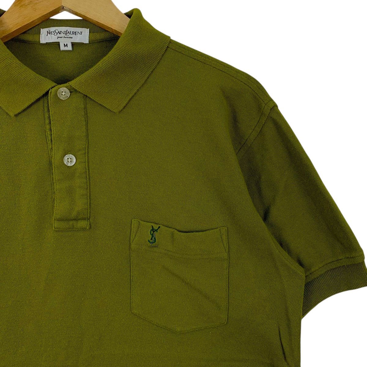 Yves Saint Laurent YvesSaintLaurent YSL Pour Homme French Fashion Polos T-Shirt Size US M / EU 48-50 / 2 - 3 Thumbnail