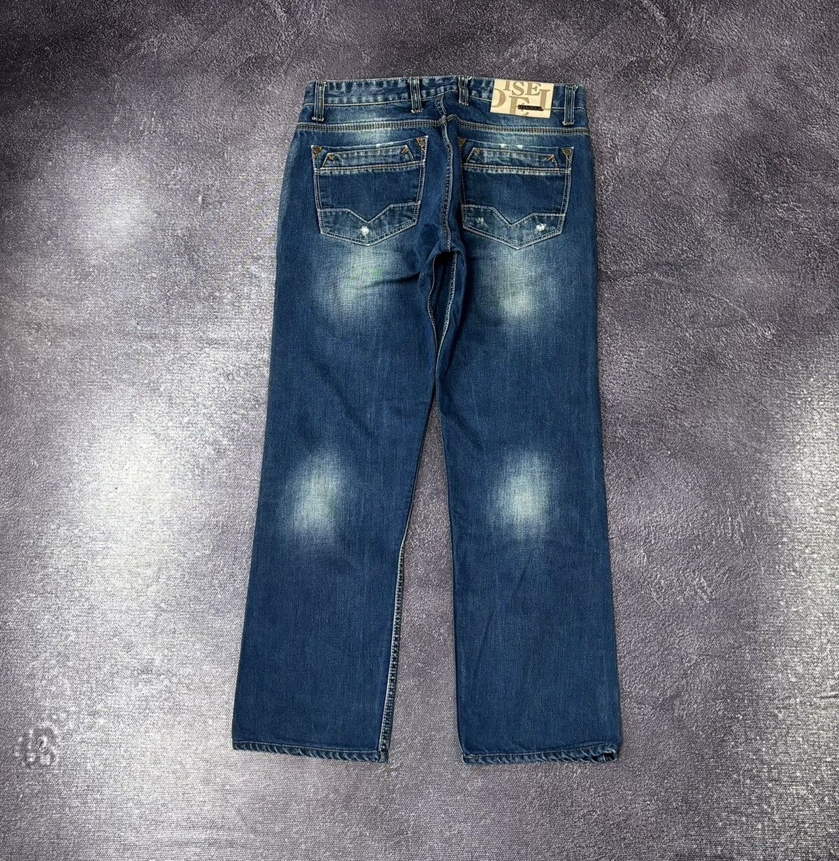 Diesel Vintage Diesel Y2K Faded Denim Hype Baggy Jeans Size US 34 / EU 50 - 1 Thumbnail