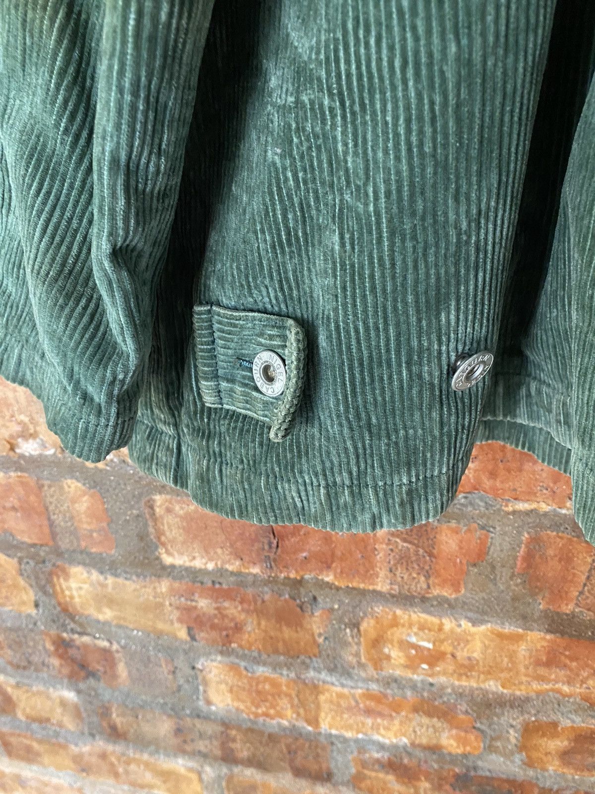 Nigel Cabourn 1990s Nigel Cabourn corduroy heavy leather collar Size US XL / EU 56 / 4 - 12 Thumbnail