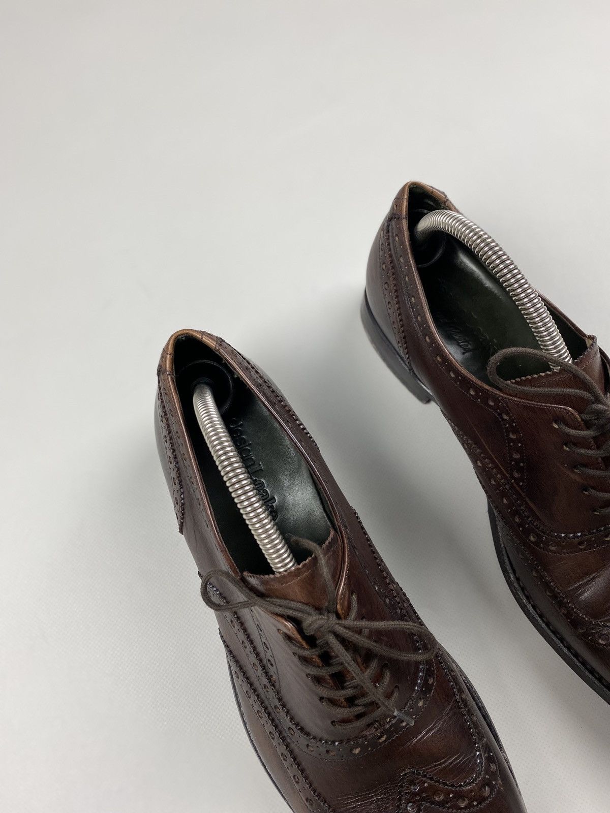 Loake Loake men’s leather formal brogue shoes size UK 9 / US 10 Size US 10 / EU 43 - 4 Thumbnail