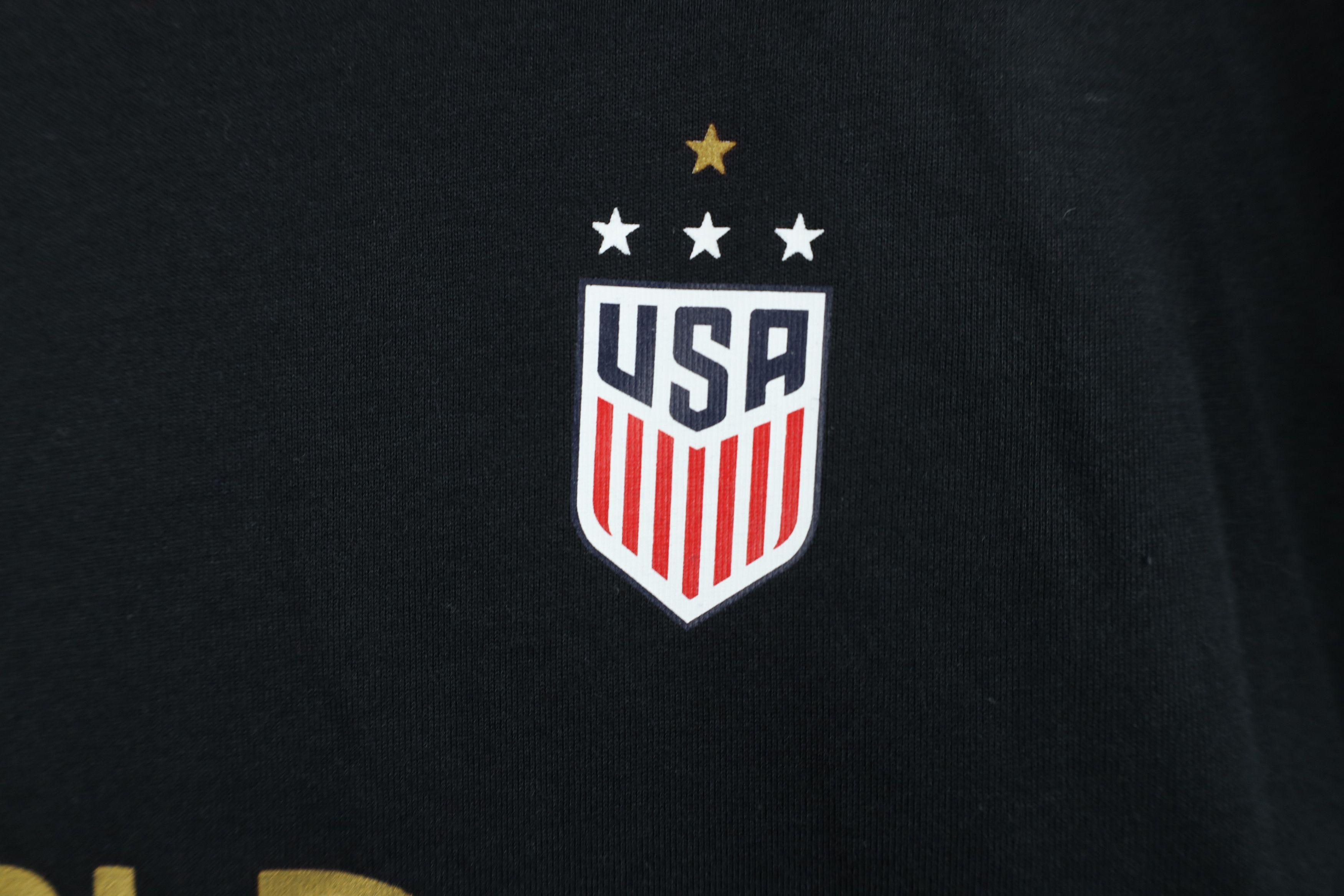 Nike Nike Champion USA National Team Soccer T-Shirt USWNT Black Size XXL / US 16-18 / IT 52-54 - 6 Thumbnail
