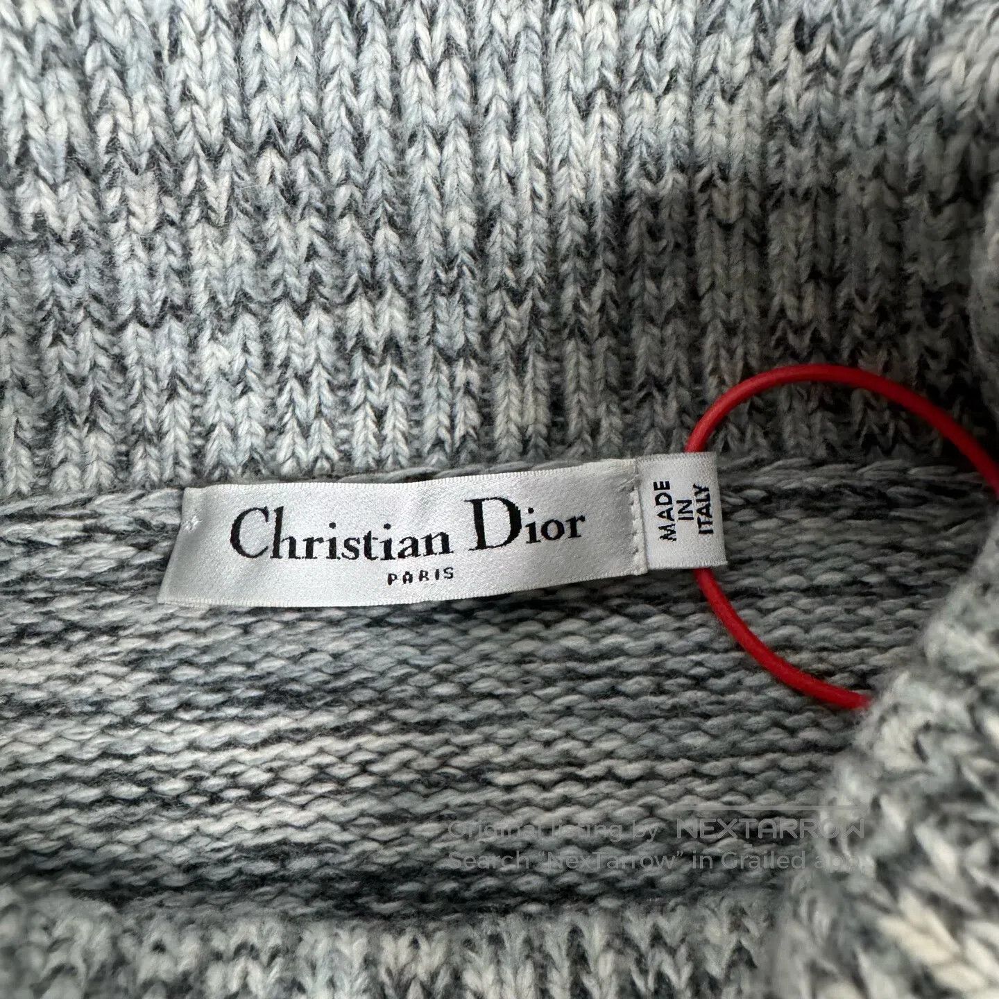 Dior Dior Little bee embroidery logo; high-neck sweater| Size S / US 4 / IT 40 - 6 Thumbnail