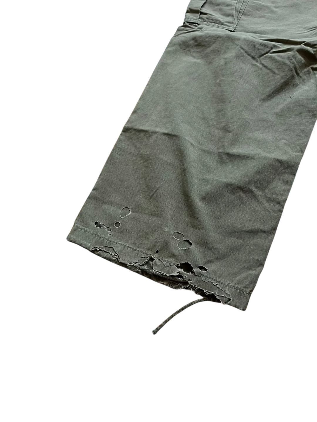Vintage Vintage 60s US ARMY Jungle fatigue trousers vietnam war era Size US 30 / EU 46 - 10 Thumbnail
