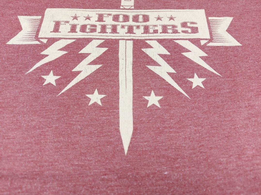 Band Tees × Vintage Vintage Y2K Foo Fighters Band merch Wing Sword TEE Size US XXL / EU 58 / 5 - 5 Thumbnail