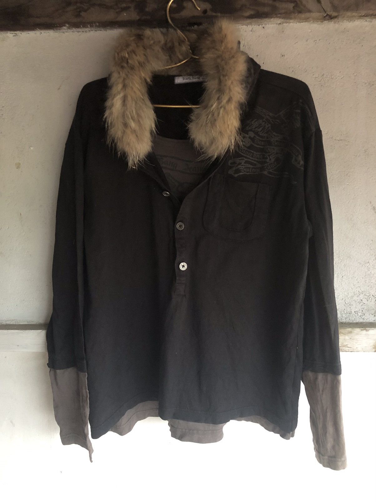 If Six Was Nine × Japanese Brand × Le Grande Bleu (L.G.B.) Fur Hoodie Double LayerIf Six Was Nine Style Size US XL / EU 56 / 4 - 4 Thumbnail