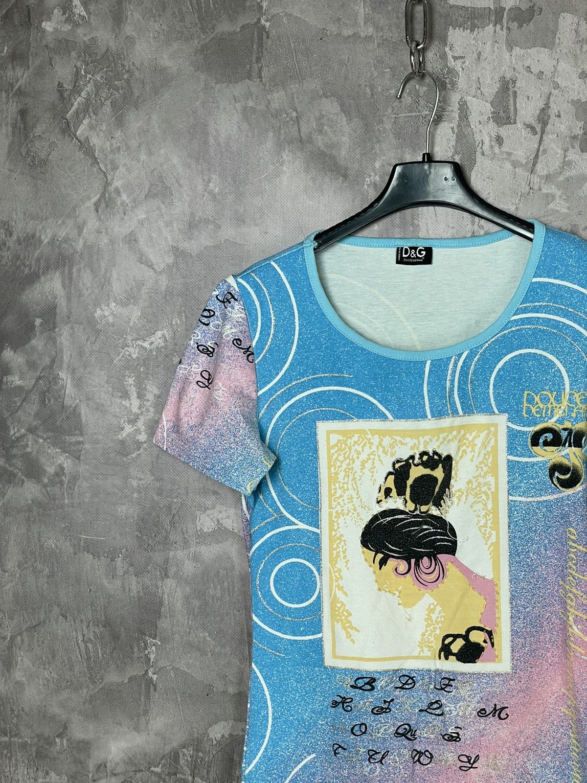 Dolce & Gabbana Vintage Y2K Dolce Gabbana Coloured Japanese Geisha tank top Size S / US 4 / IT 40 - 3 Thumbnail