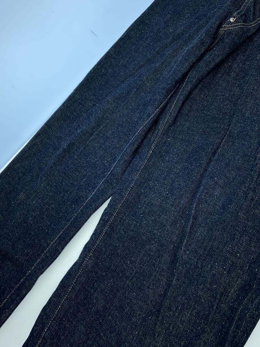 Cotton Denim Trousers C. 1920s Damaged Indigo