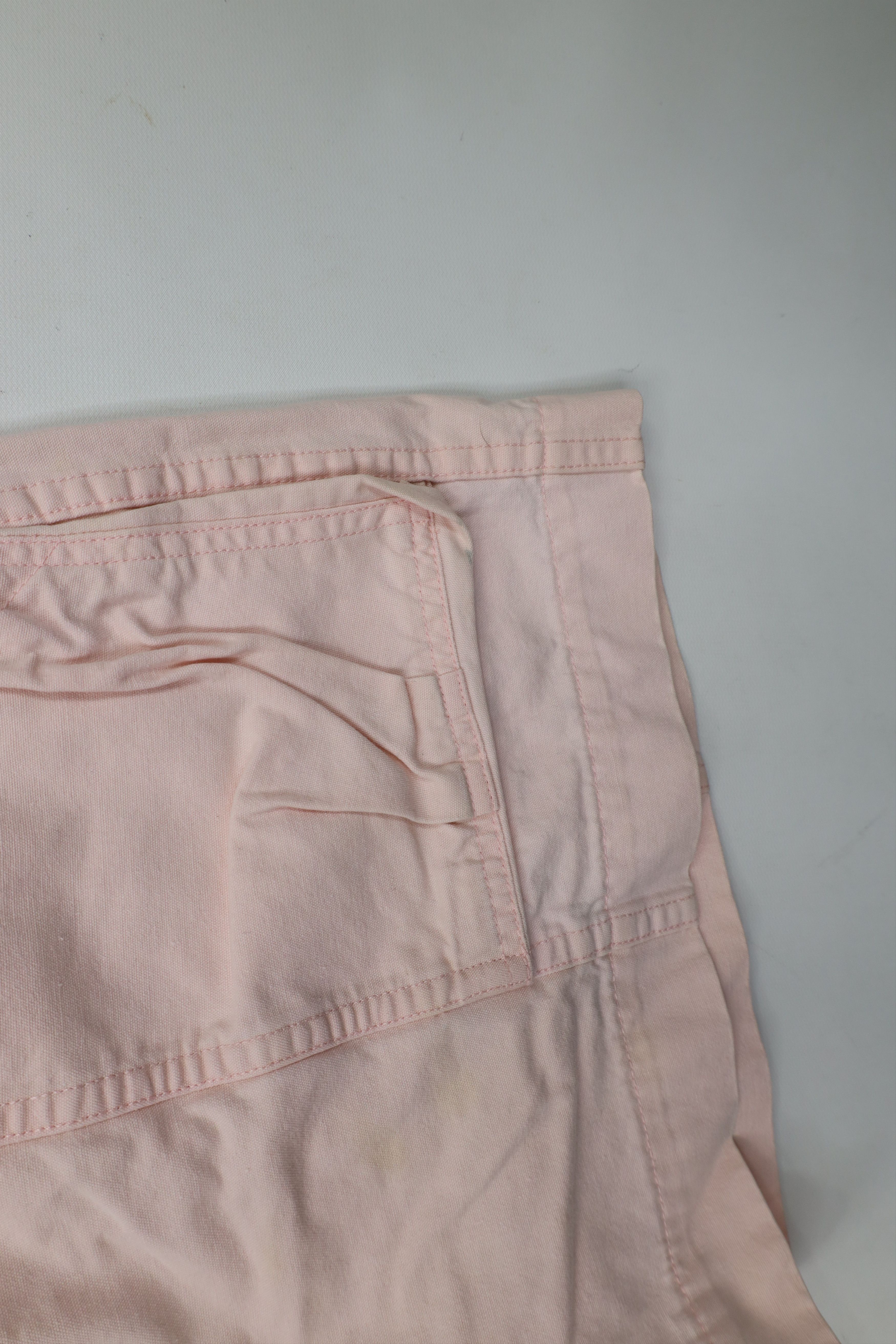 Vintage Vintage 80s 90s Streetwear Distressed Big Pocket Shorts Pink Size 34" / US 12 / IT 48 - 5 Thumbnail