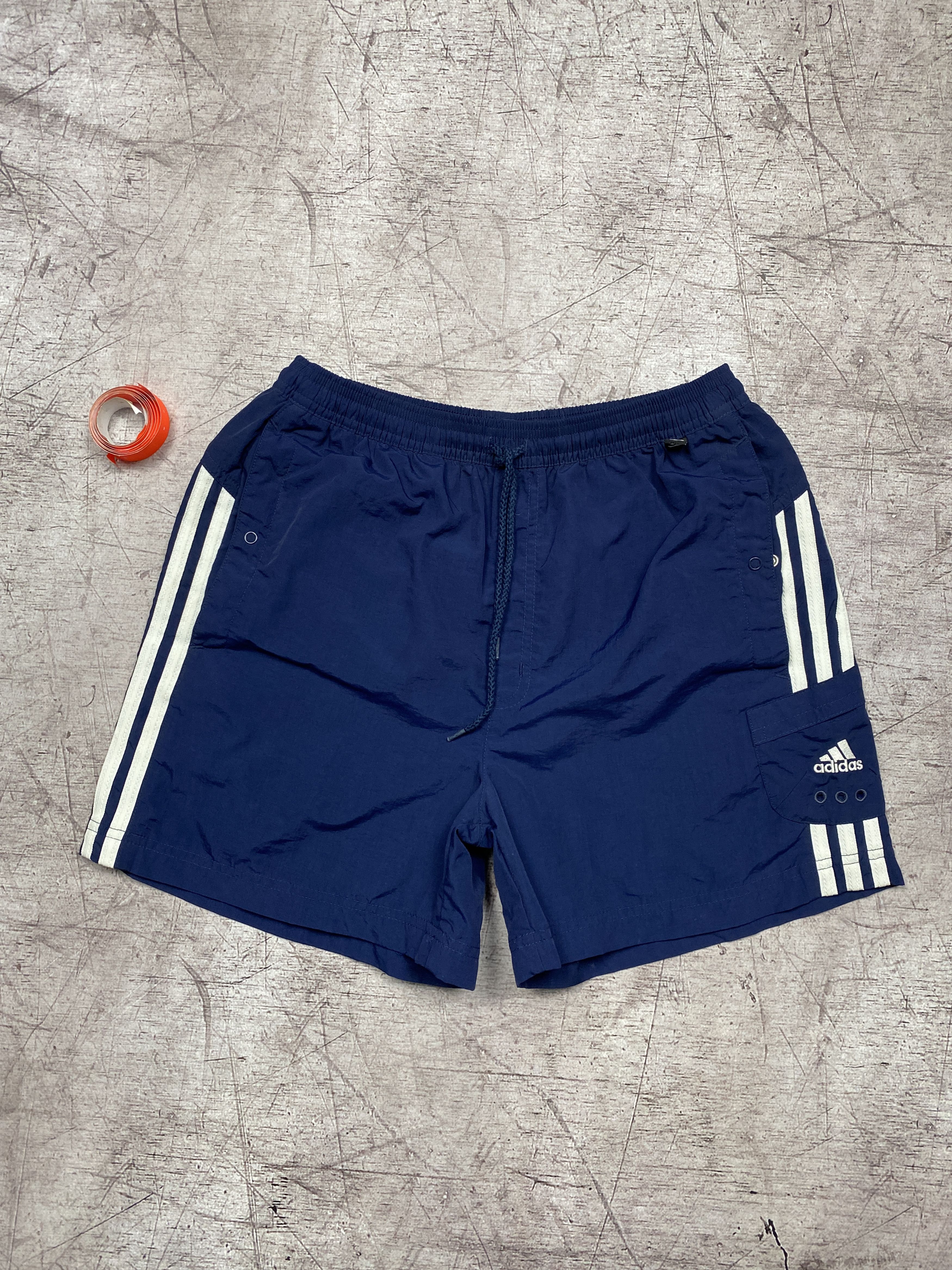 Adidas × Vintage Adidas Vintage Mens Nylon Shorts Size US 28 / EU 44 - 1 Thumbnail
