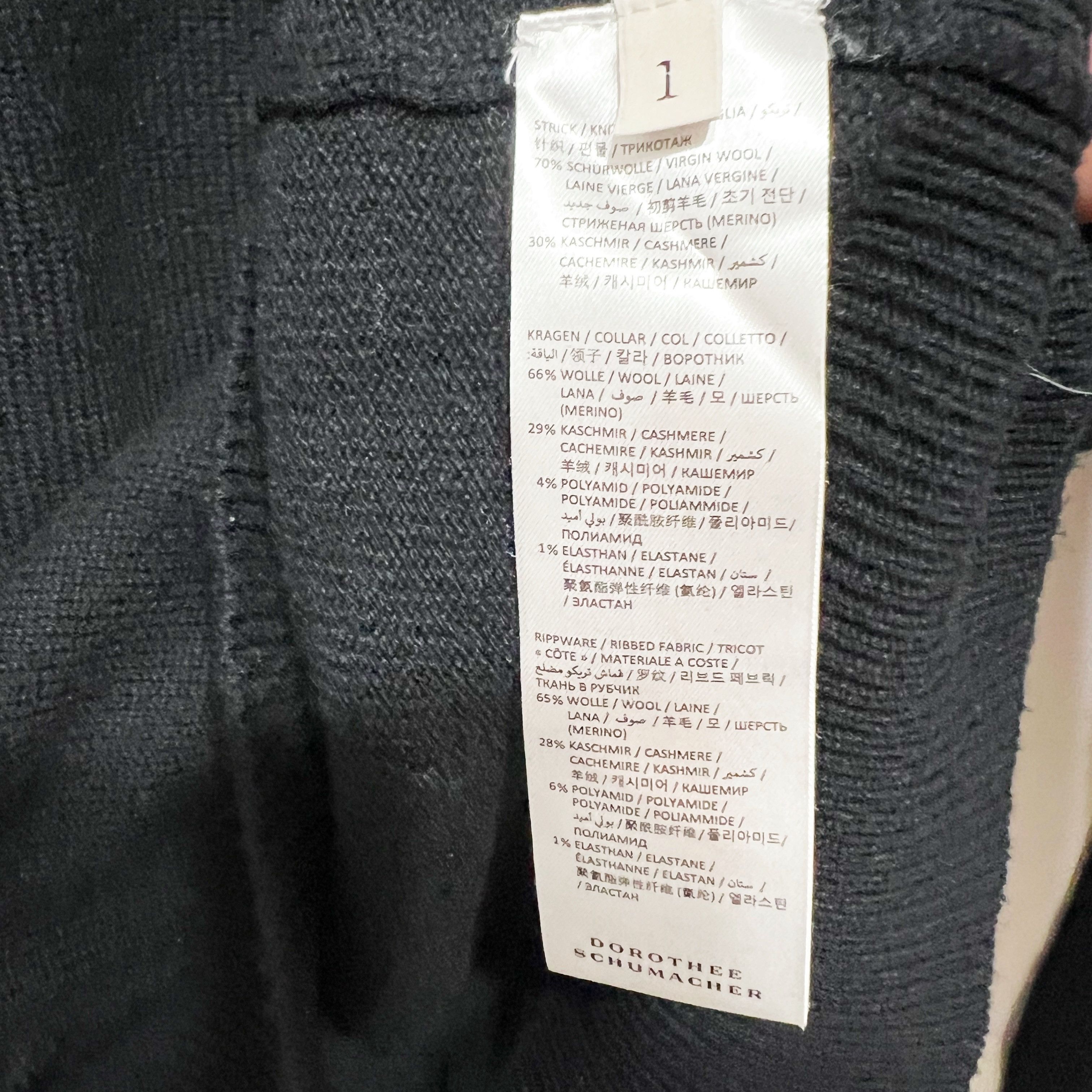 DOROTHEE SCHUMACHER Dorothee Schumacher Wool Cashmere Size XS / US 0-2 / IT 36-38 - 3 Thumbnail