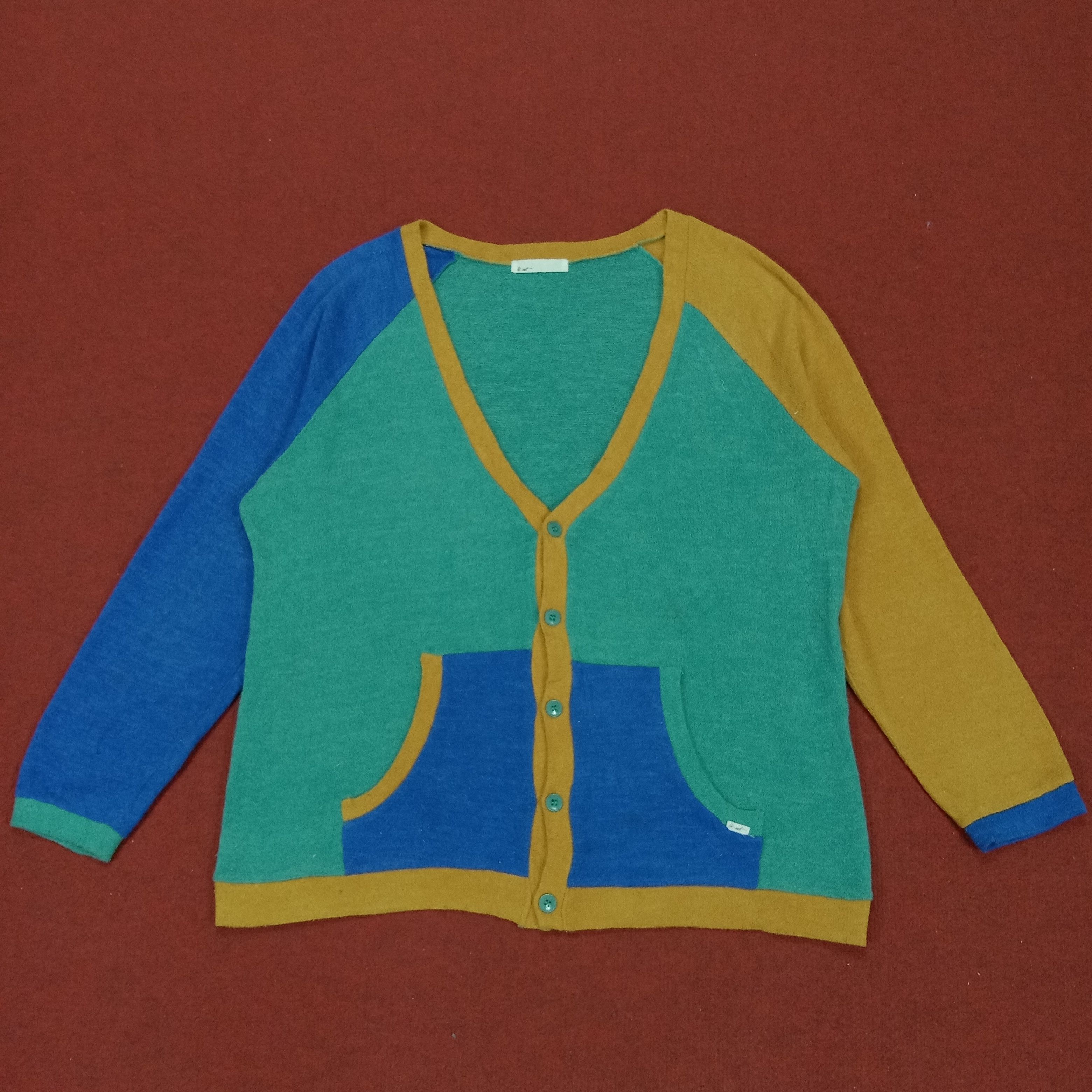 Issey Miyake × Ne-Net × Vintage Ne-Net Japanese Designer Brand Fashion Cardigan Sweater Size M / US 6-8 / IT 42-44 - 1 Thumbnail