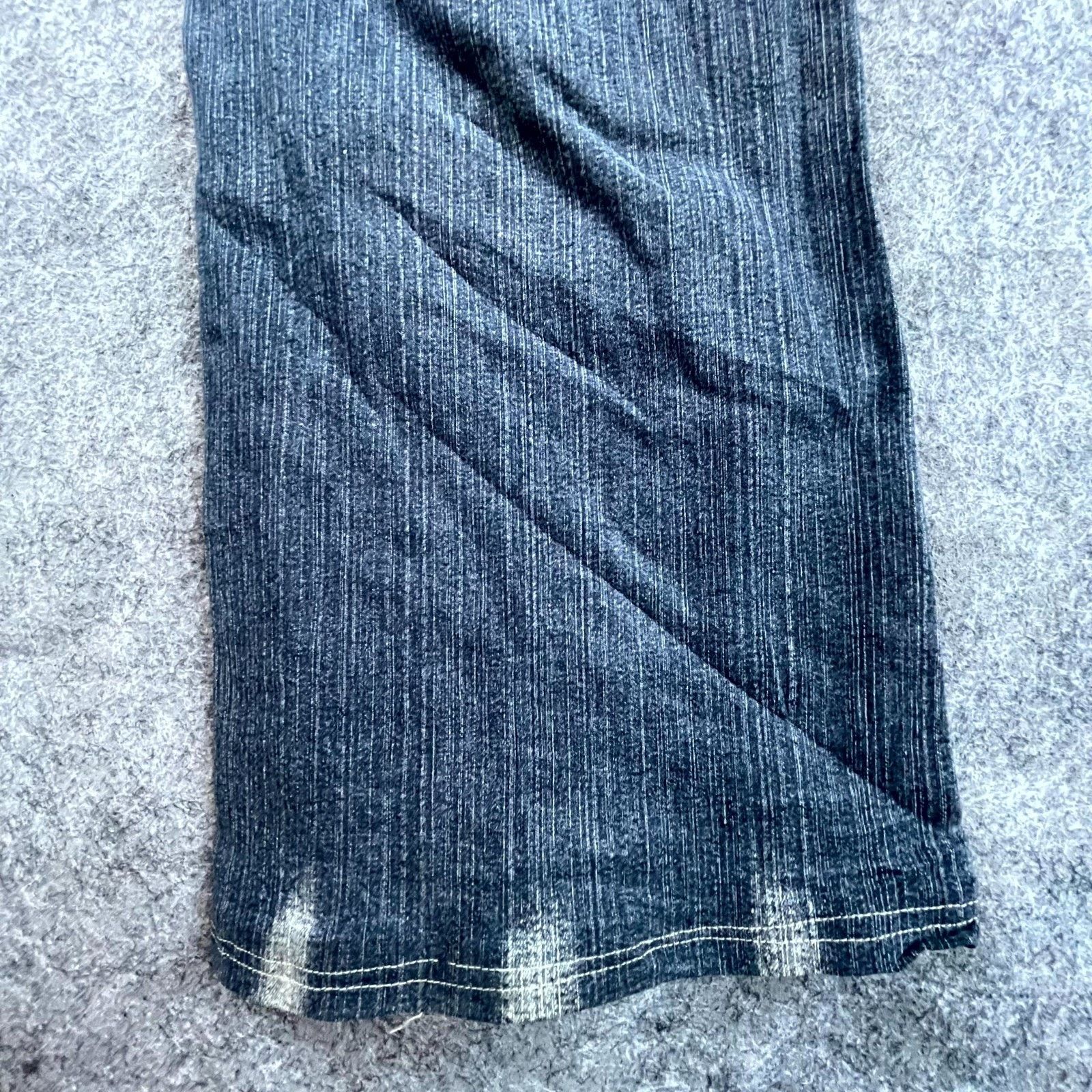 Apollo Apollo Jeans Women 15/16 Blue Sequin High Rise Bootcut Y2K Size 38" / US 16 / IT 52 - 11 Thumbnail