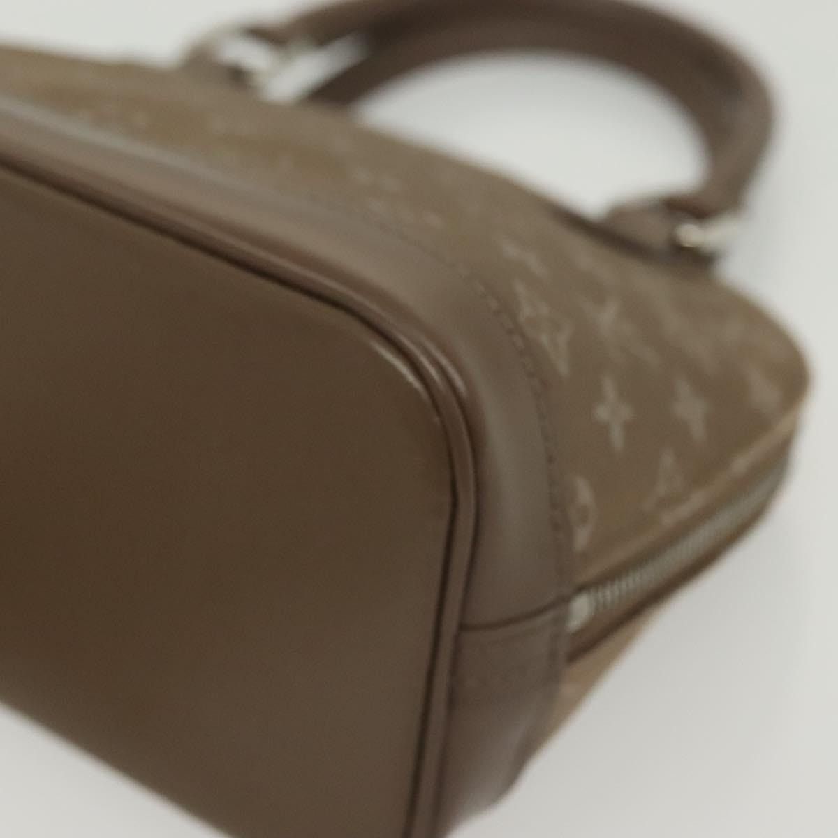 Louis Vuitton LOUIS VUITTON Monogram Satin Little Alma Hand Bag Gray Size ONE SIZE - 14 Thumbnail