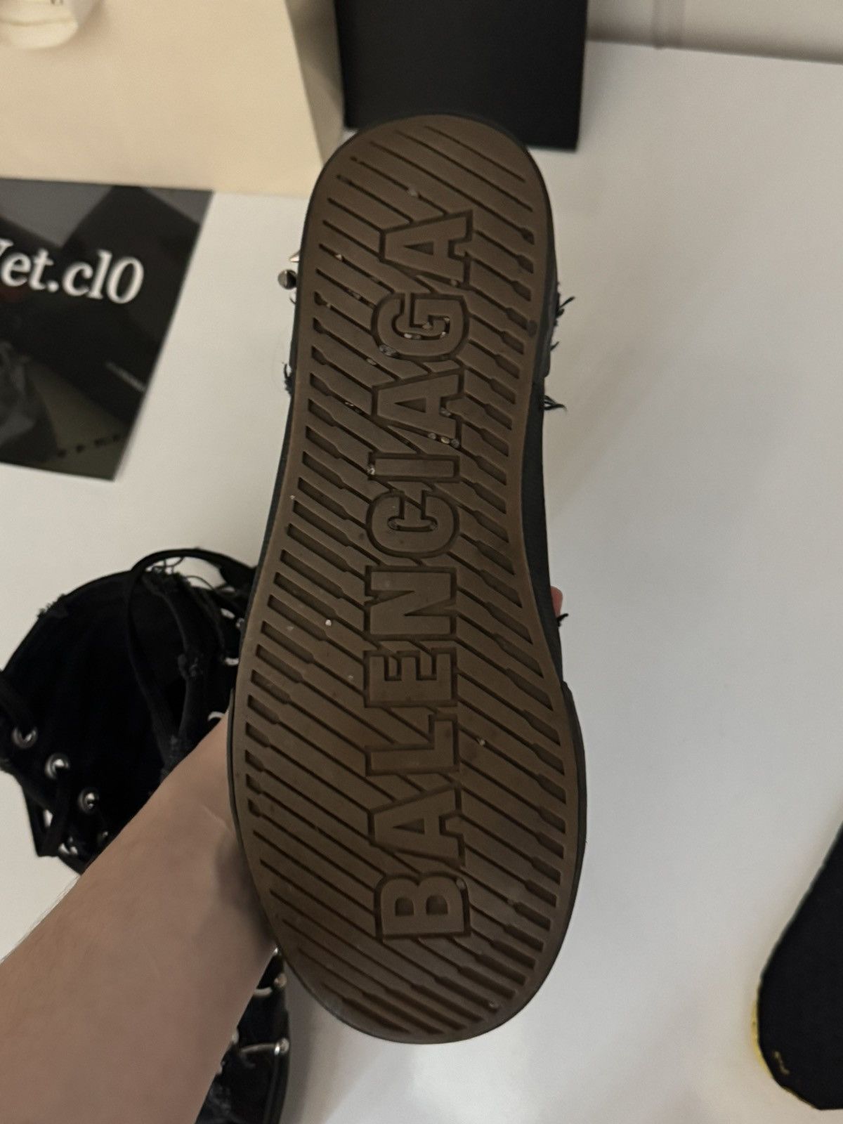 Balenciaga ✅Balenciaga Paris sneakers with piercings High Size US 8 / EU 41 - 5 Thumbnail